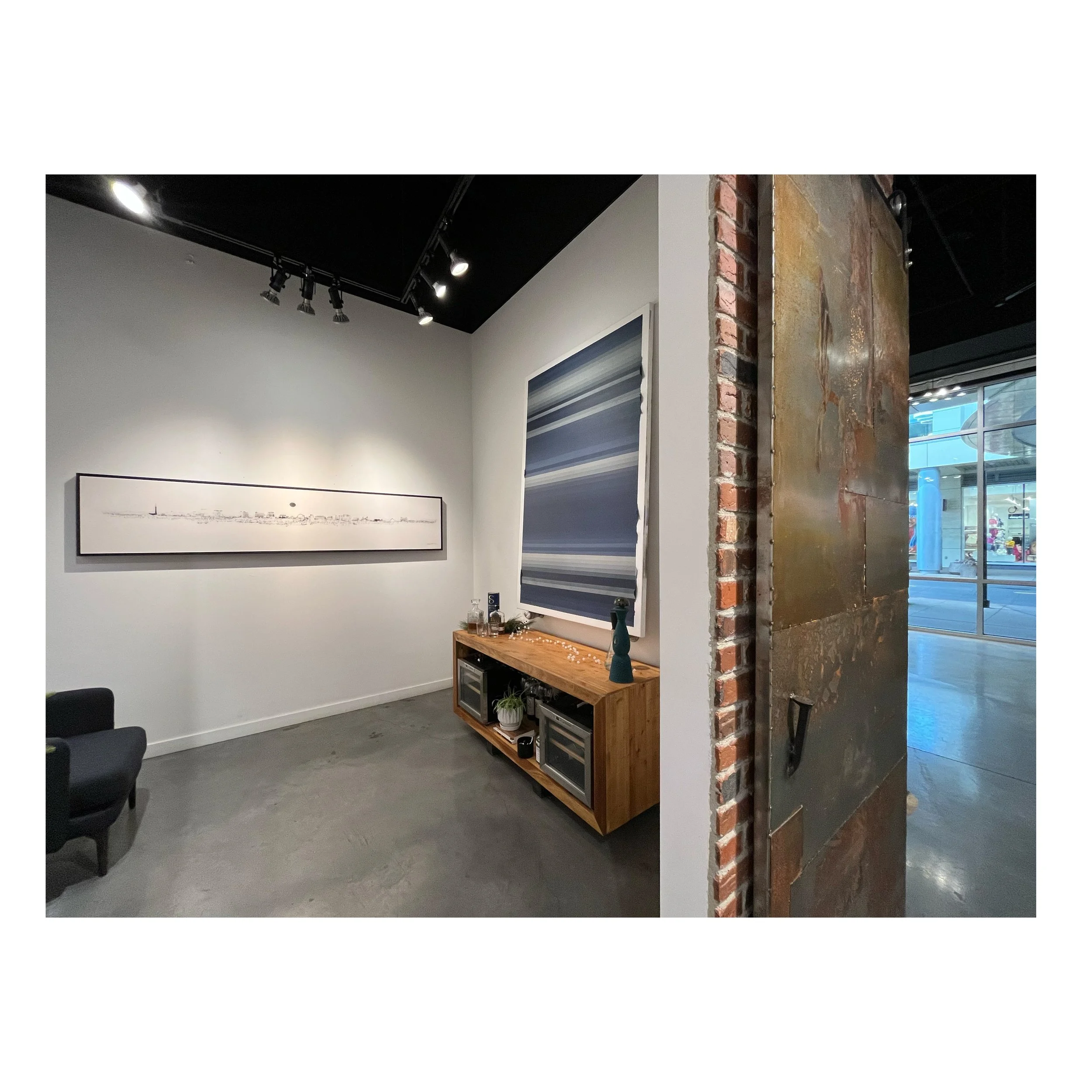 Friday Night B&amp;W + Gray &amp; Blue 