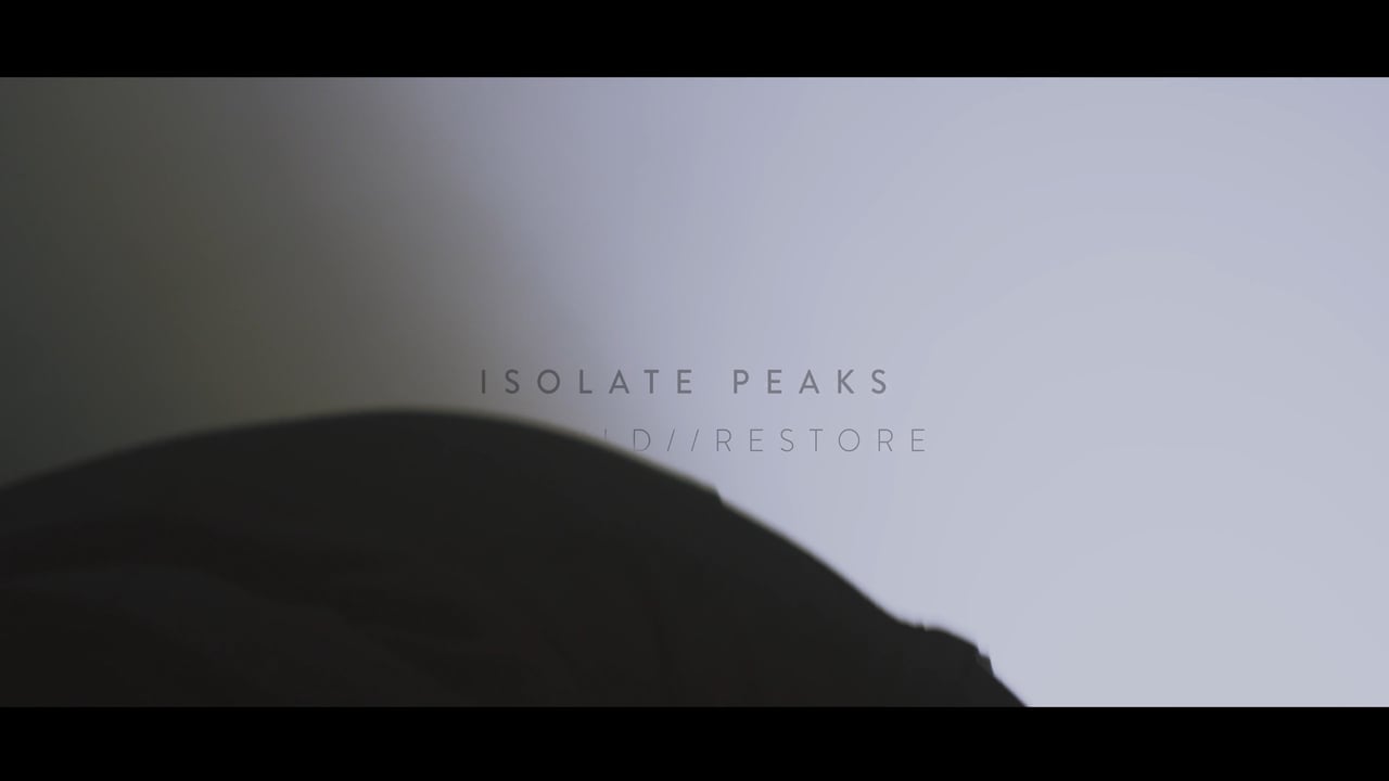 Isolate Peaks - Rebuild/Restore (Copy)