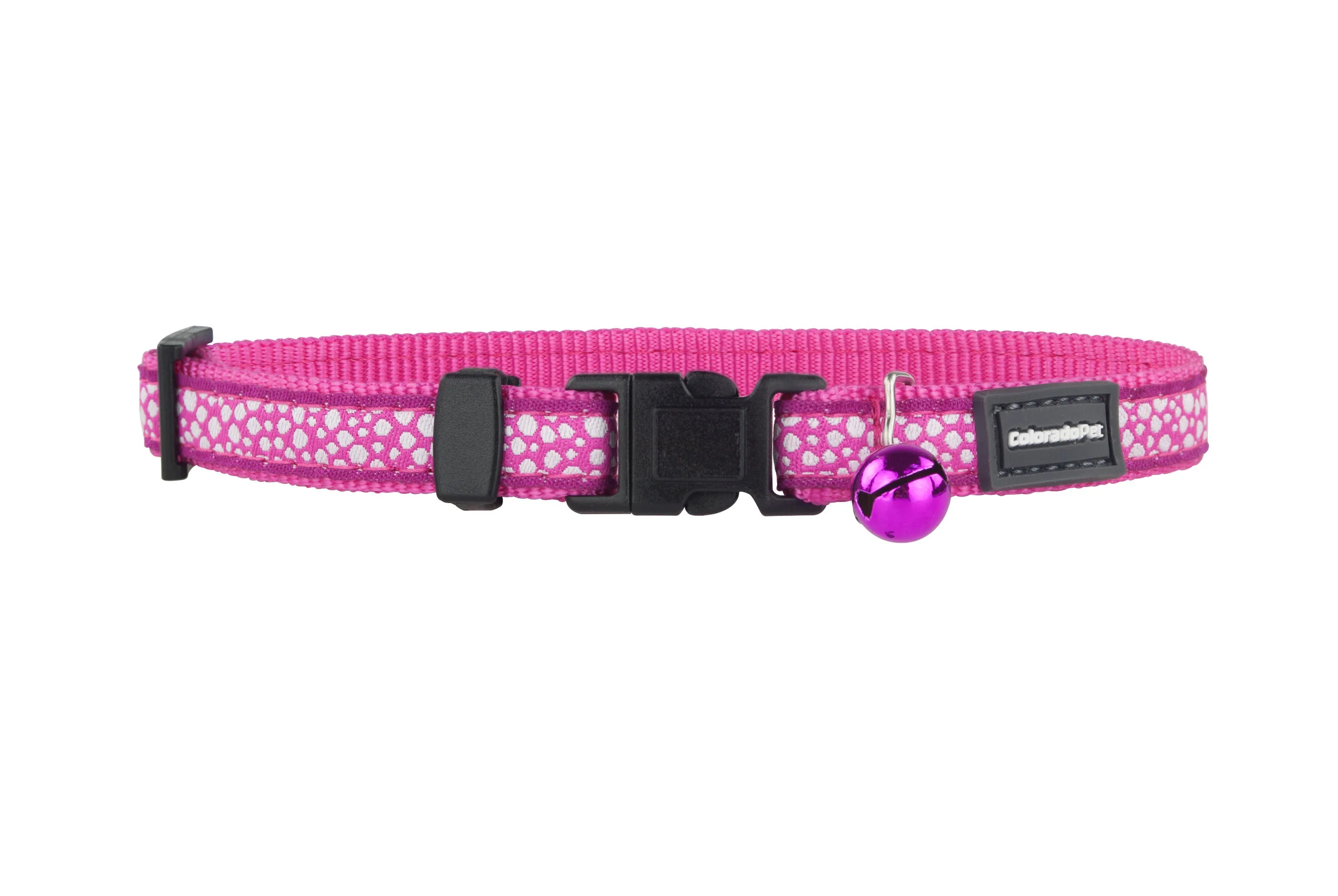 CAT COLLAR | PEBBLES HOT PINK