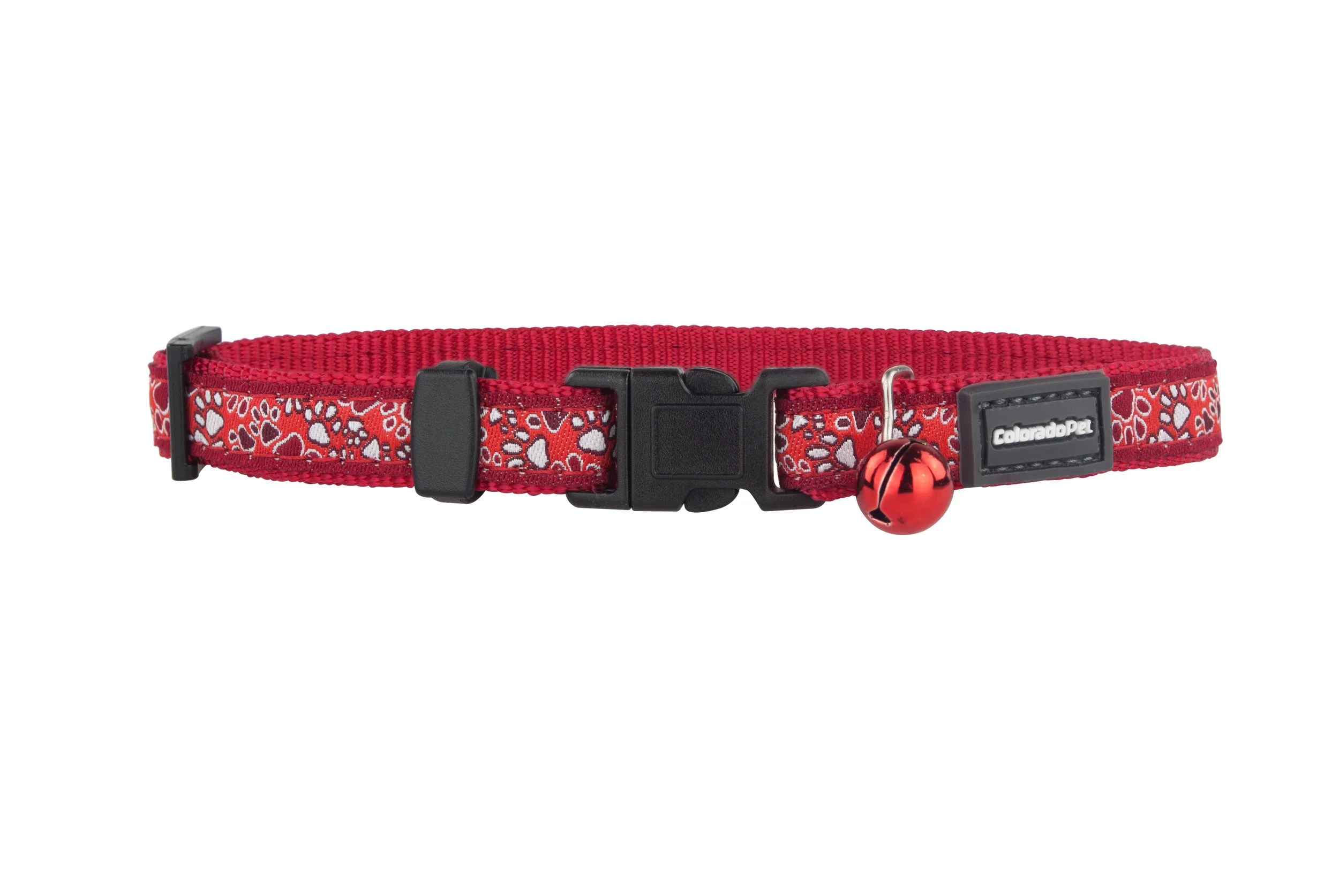 CAT COLLAR | TRACKS RED