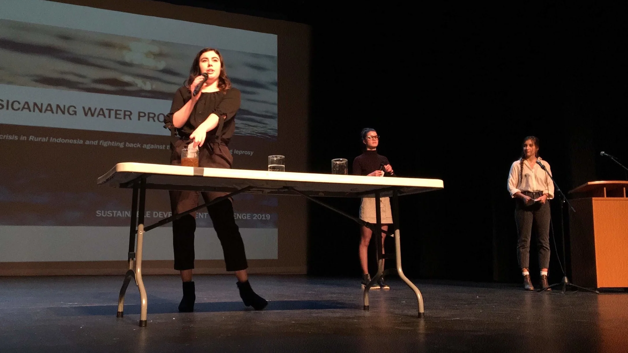 Sicanang Water Project team pitch for Sustainable Development Challenge 2019