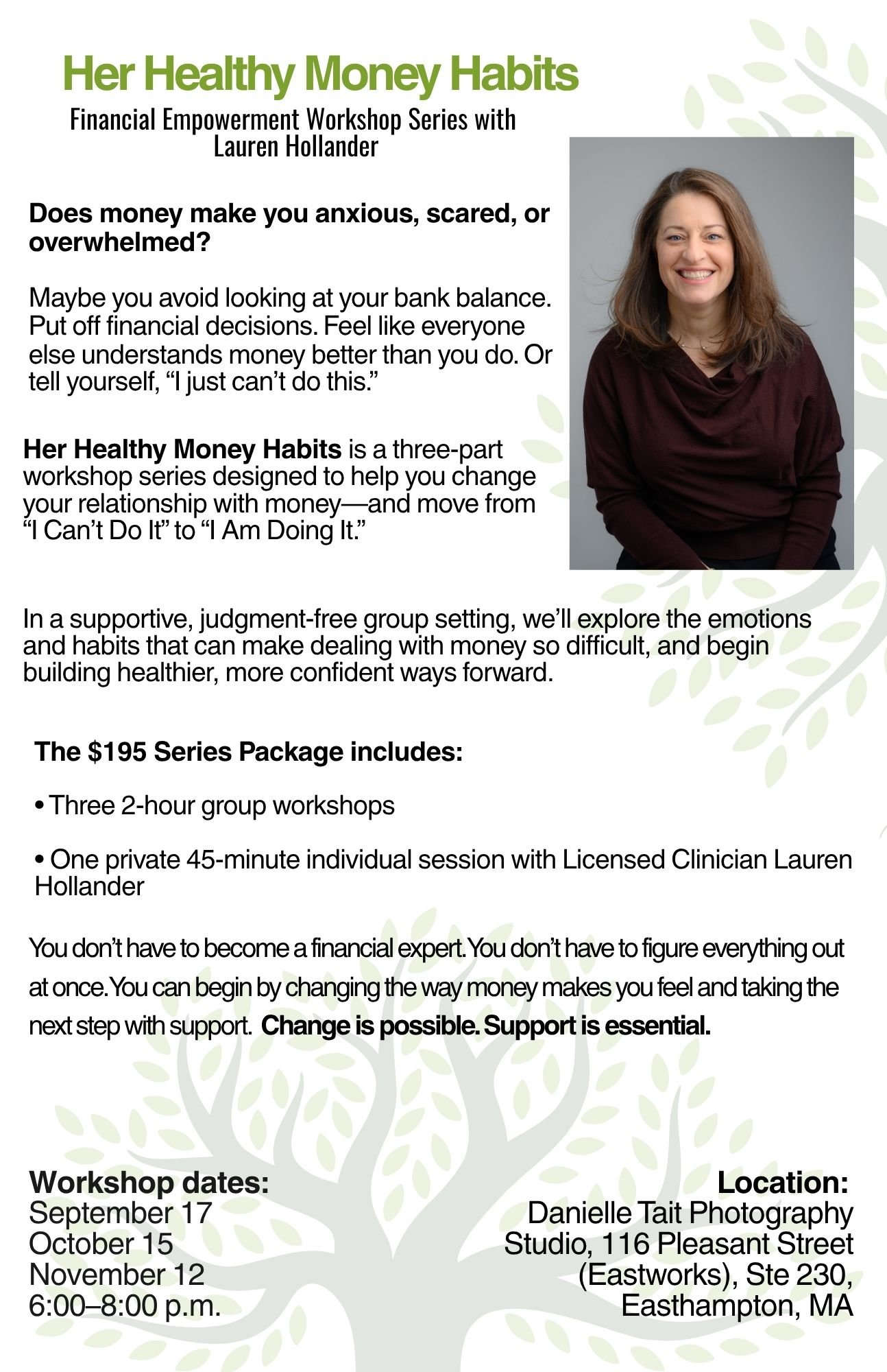 Her Healthy Money Habits