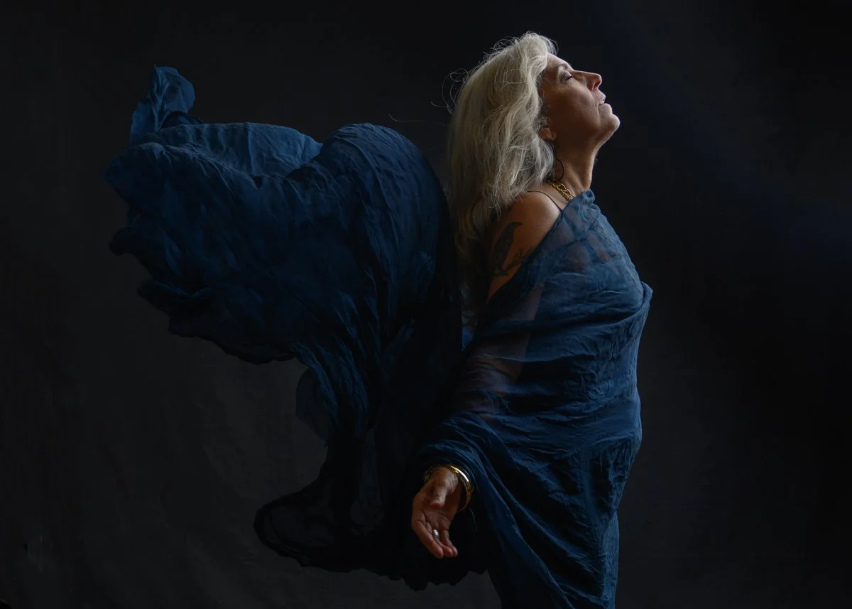 Empowerment portrait of a woman during a Goddess Session in Easthampton photography studio