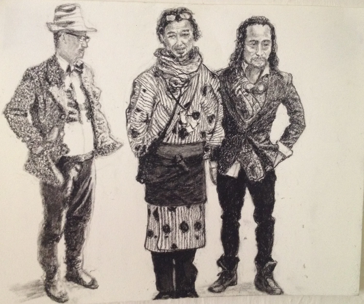 Three Japanese Gardeners