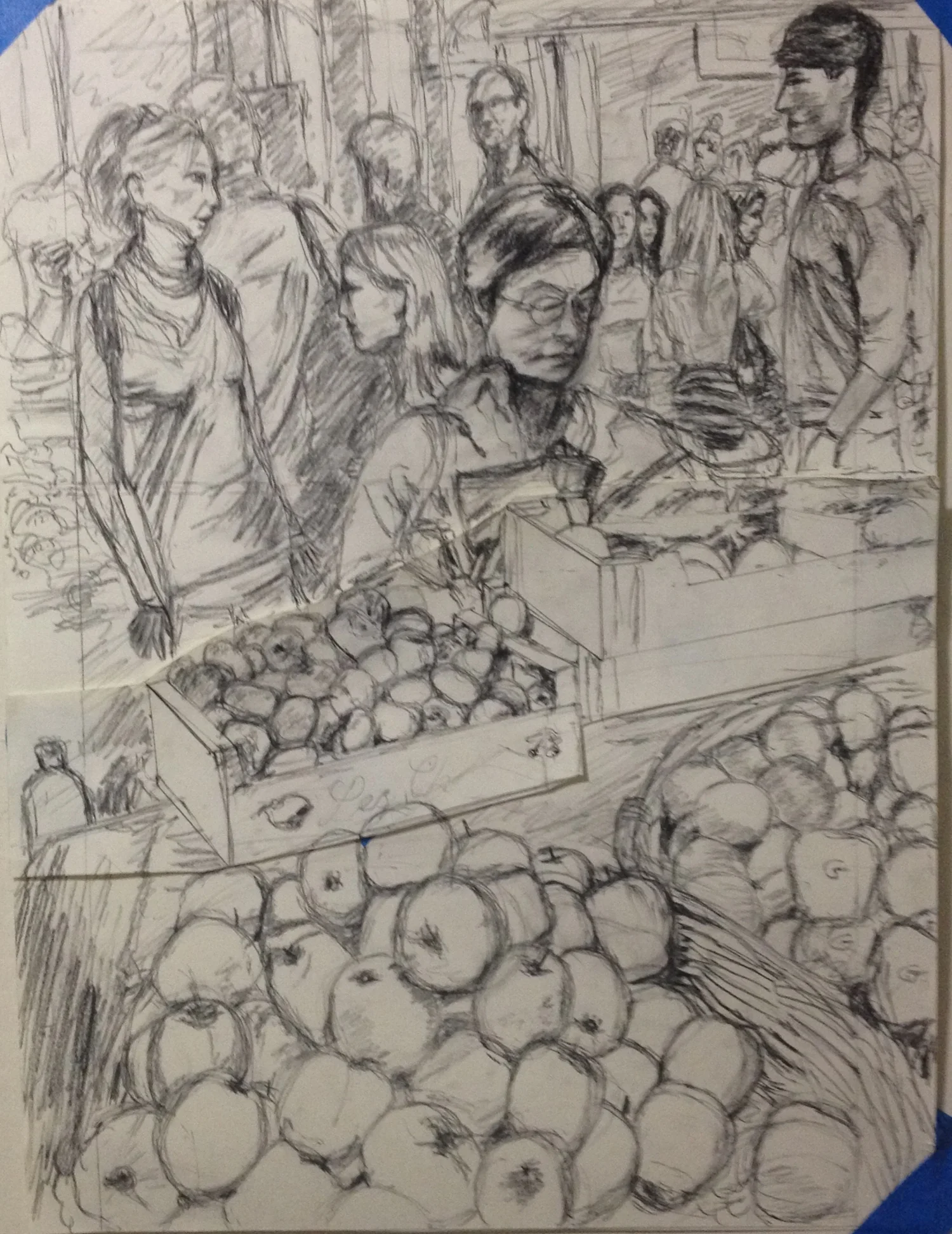 Study for Borough Market Shopping