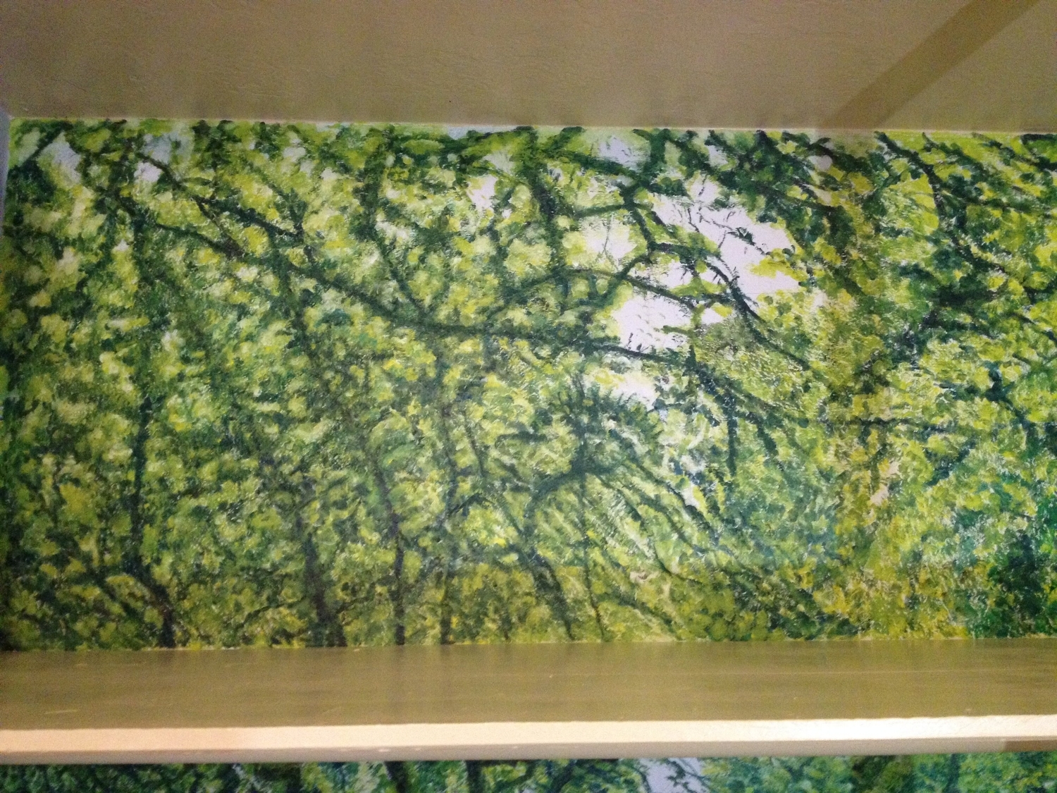 Upper Shelf - Skylight over Hidcote Orchard