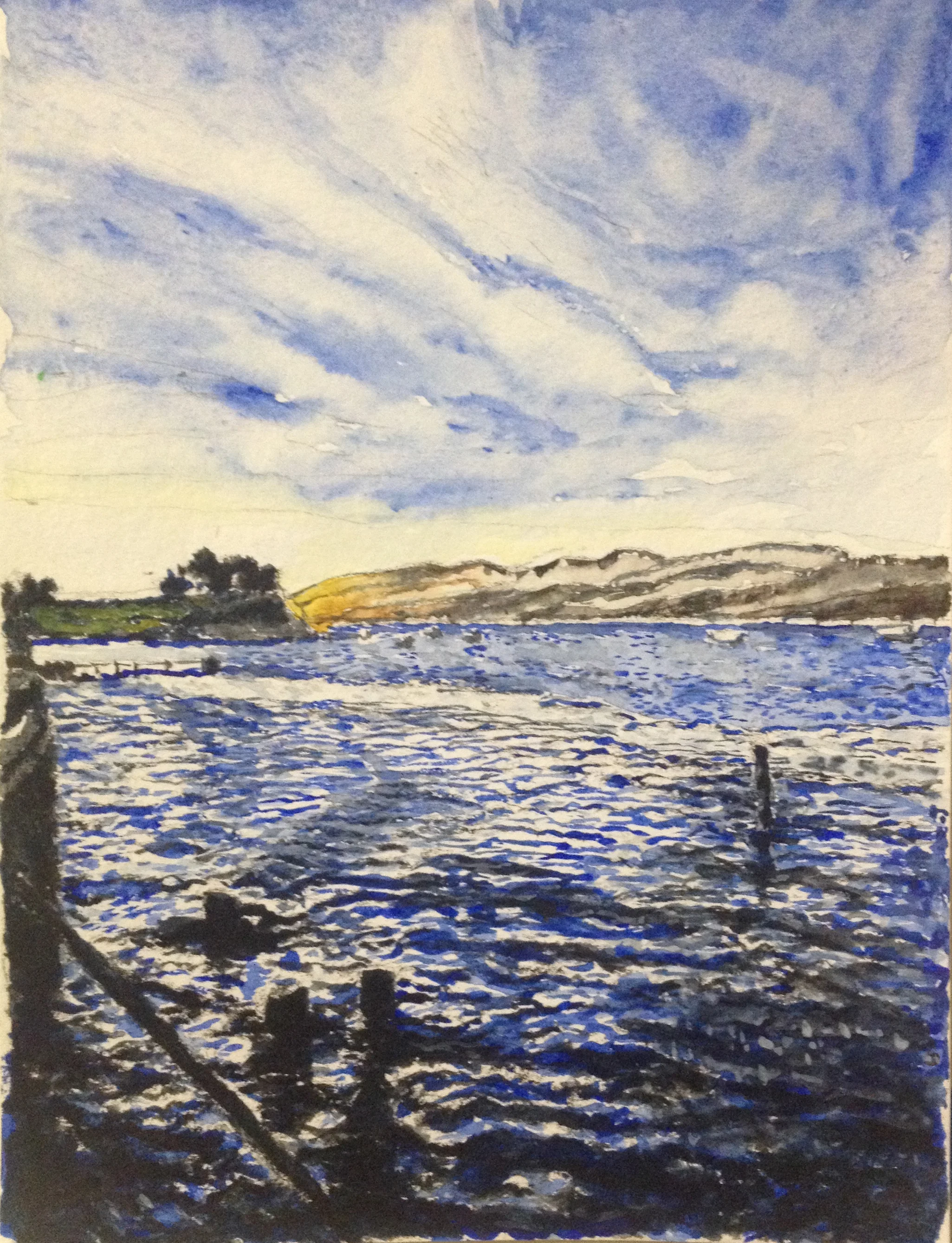 Looking towards Point Reyes Station