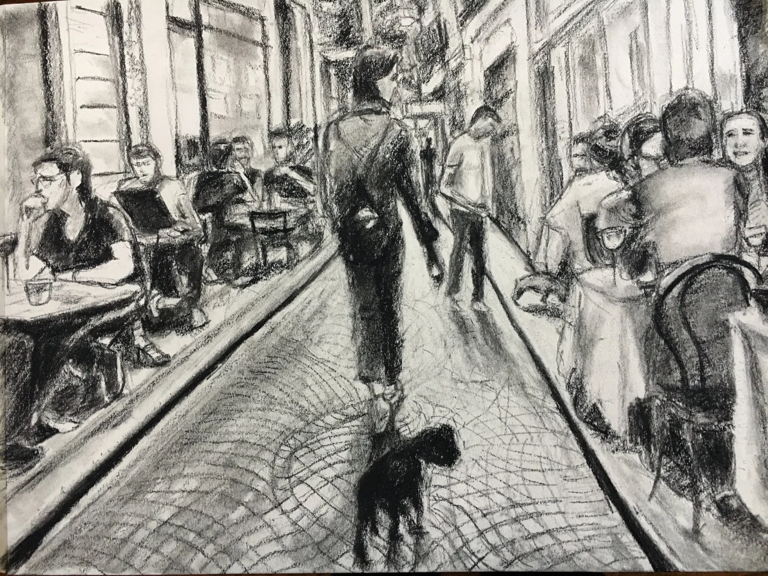 Along rue Tiquetonne