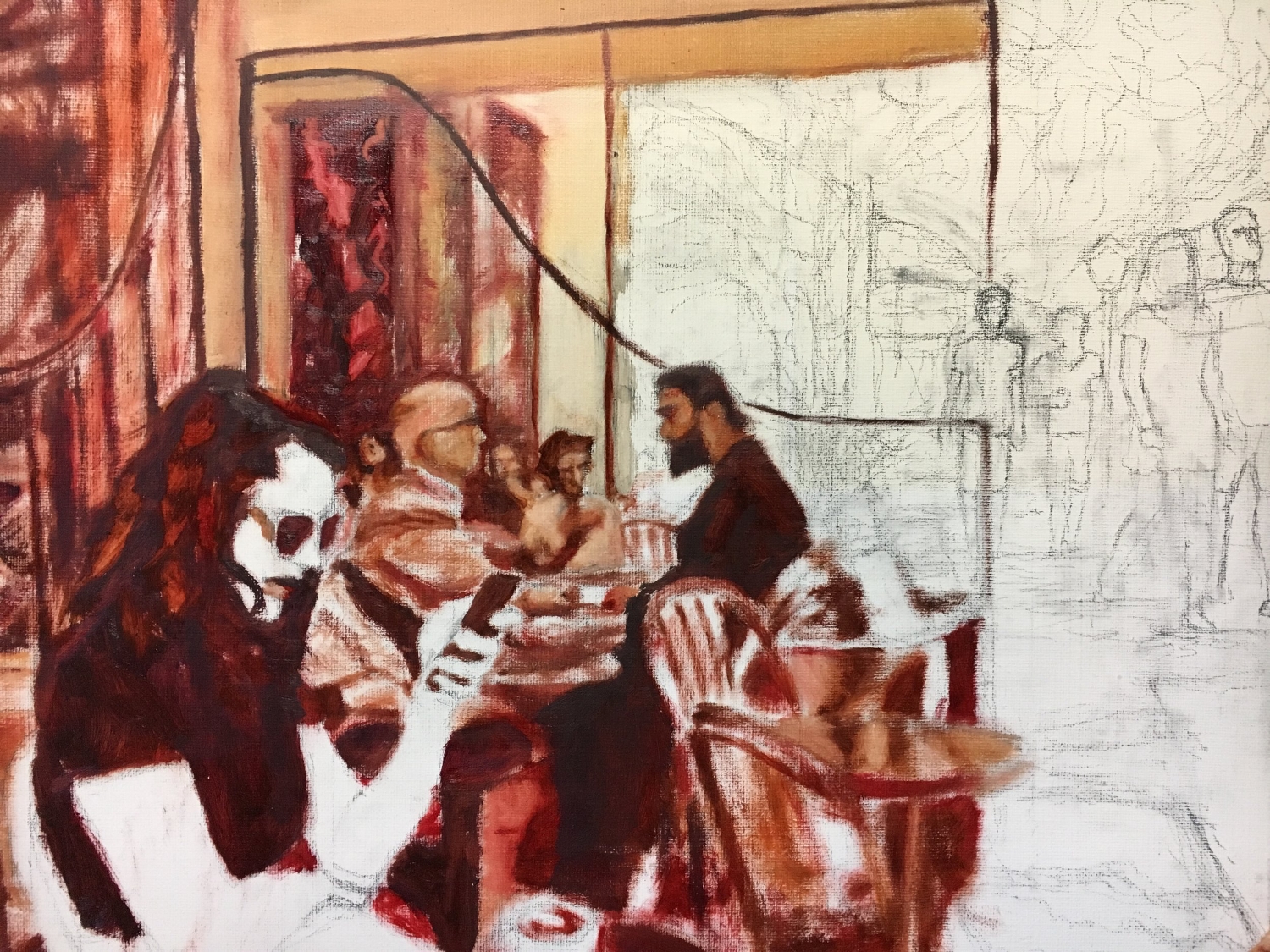 Underpainting in progress (12DEC)