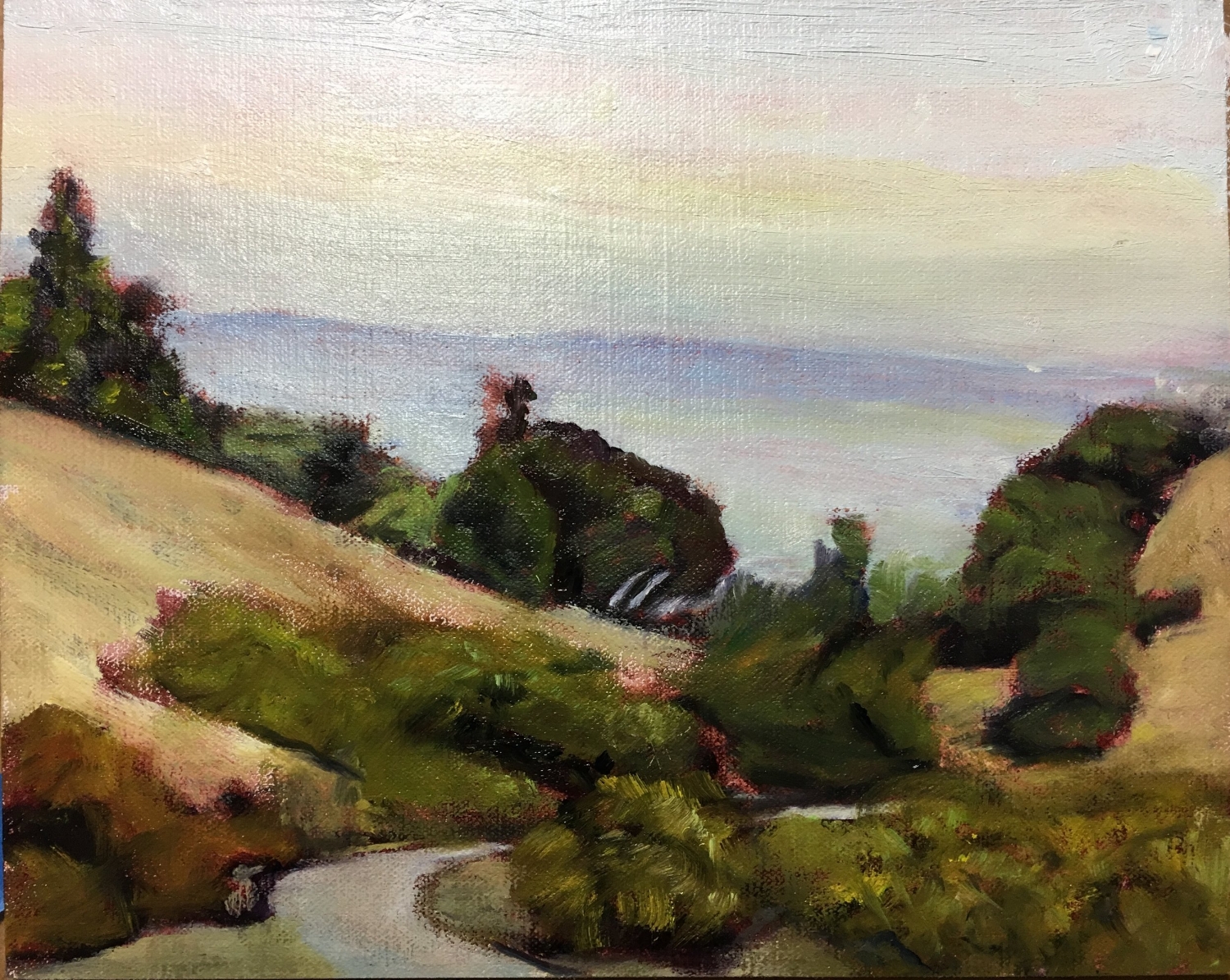 Plein Air Foothill Vista (8x10 in - 25 April 2018)