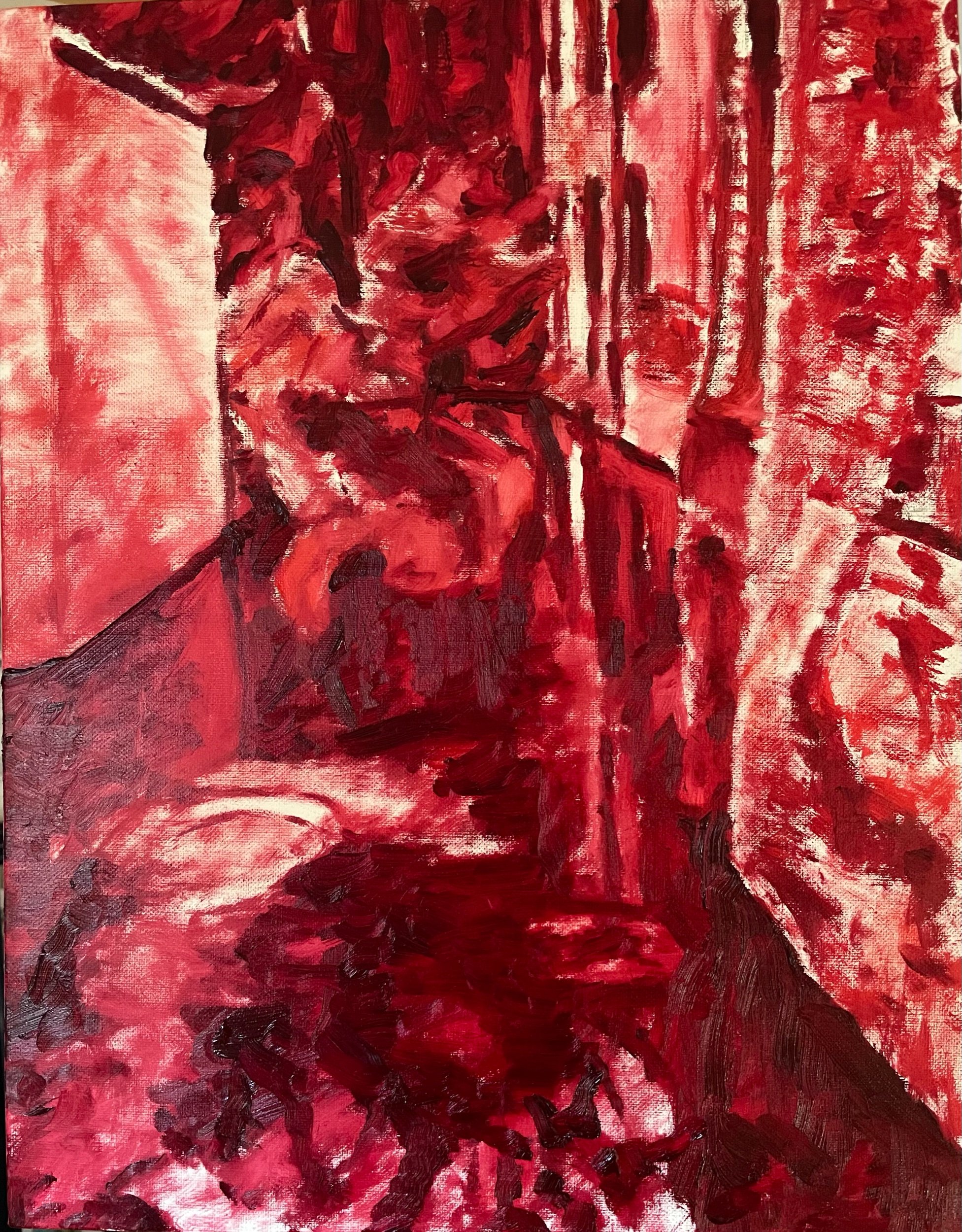 Underpainting (18x 14 in)