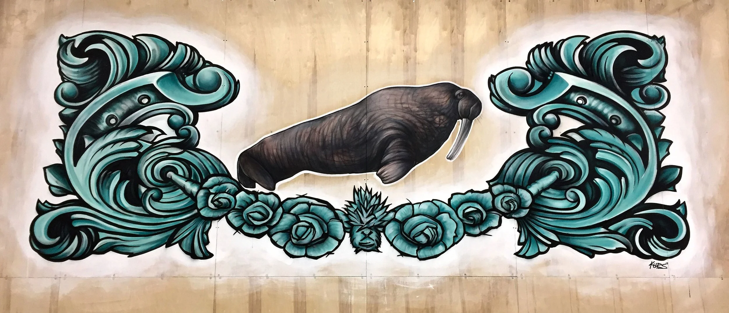I am the Walrus - 24' x 10'