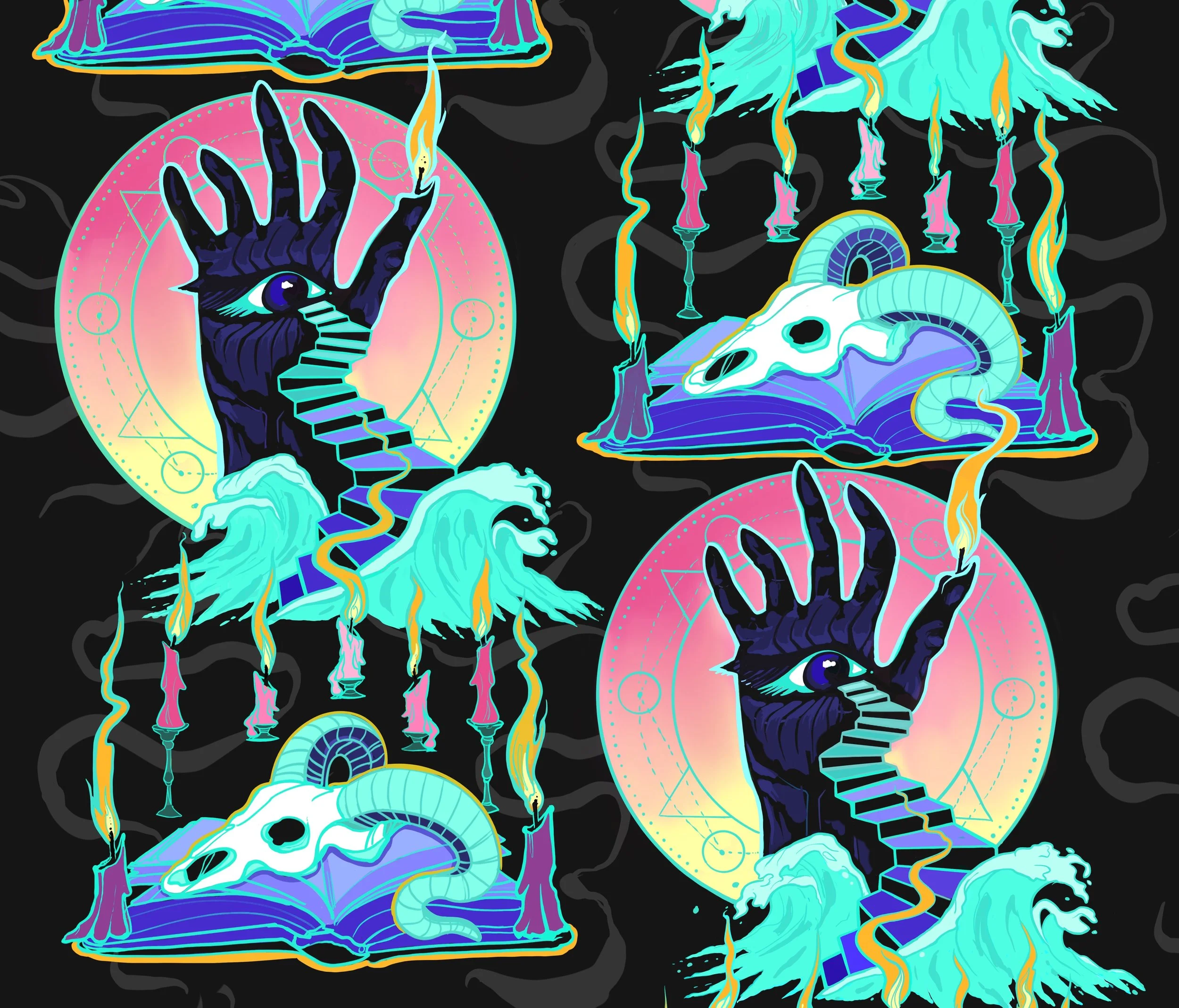 Art Deco Tarot  - BN3TH apparel 