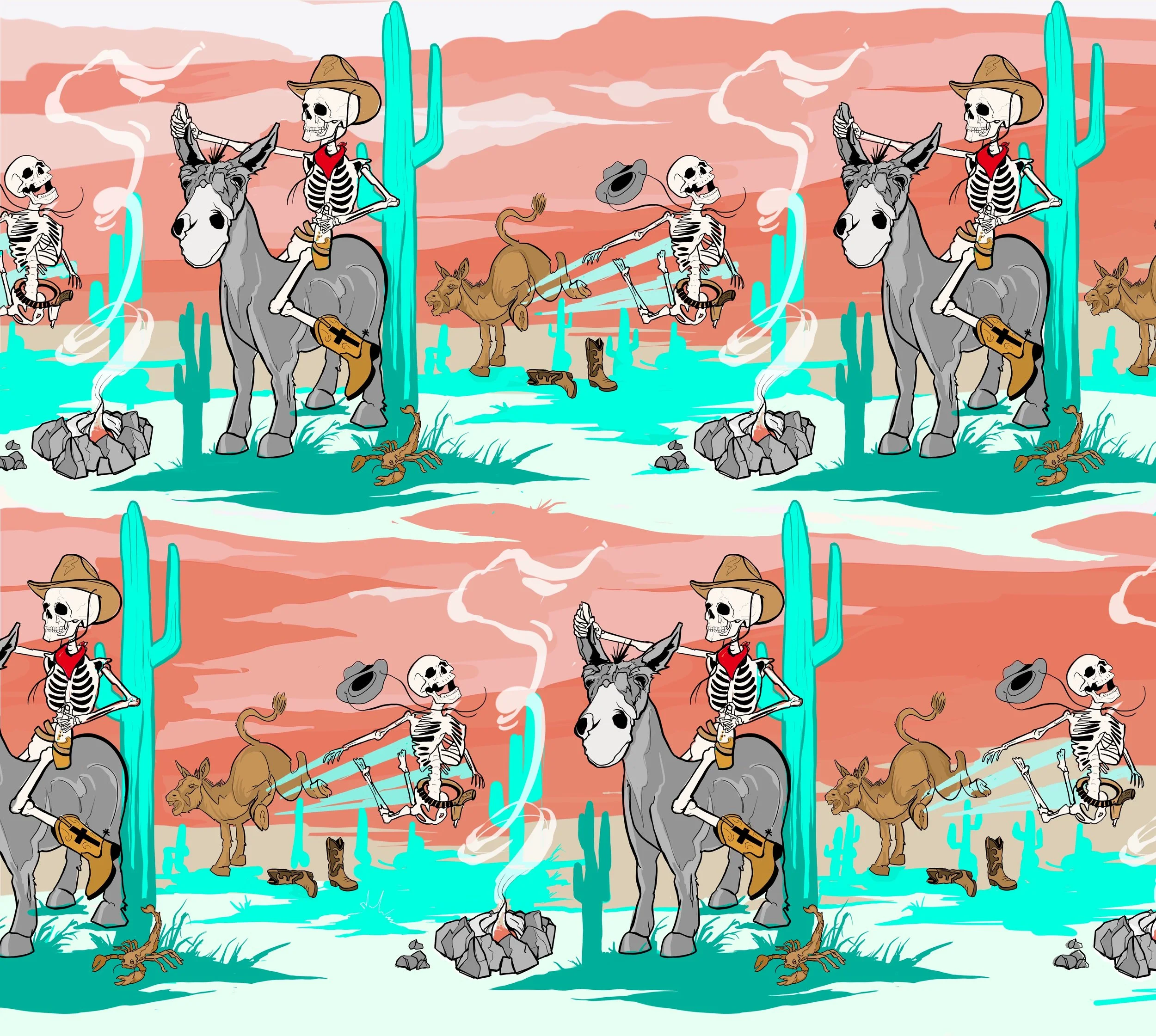 Cowboy Art Deco - BN3TH Apparel