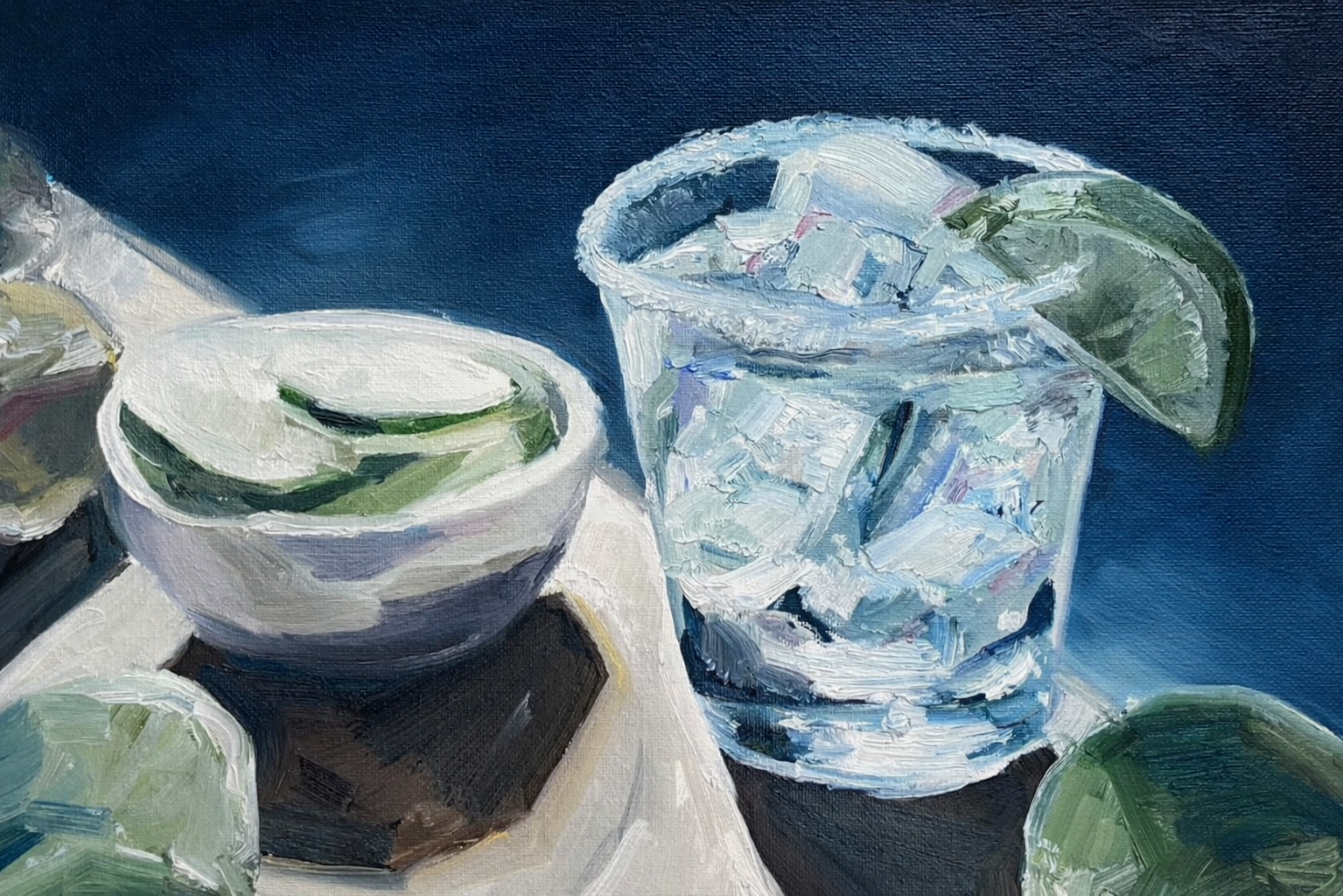 Margarita - 9" x 11" Oil