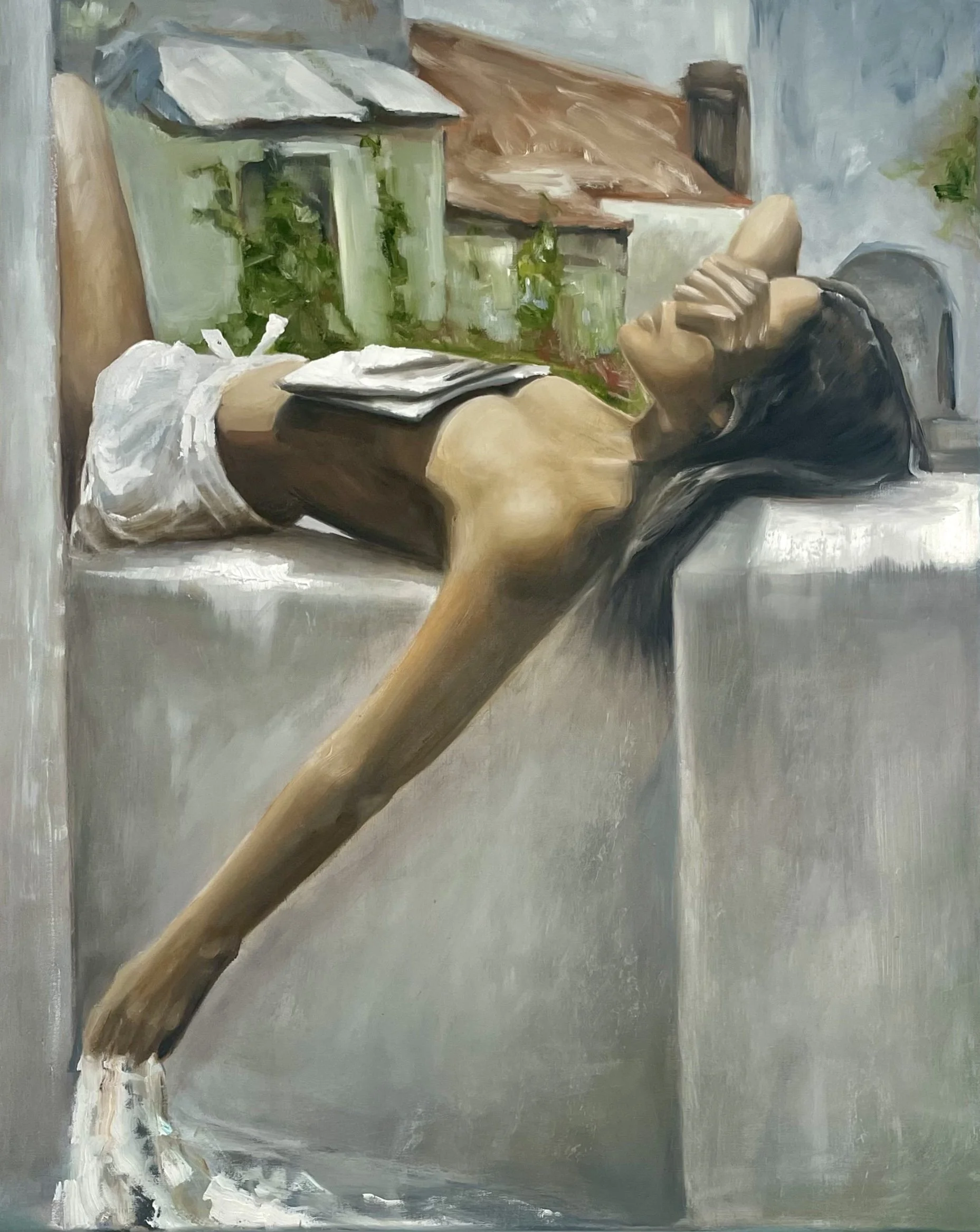 Summer Vibes - 24" x 34" Oil Painting