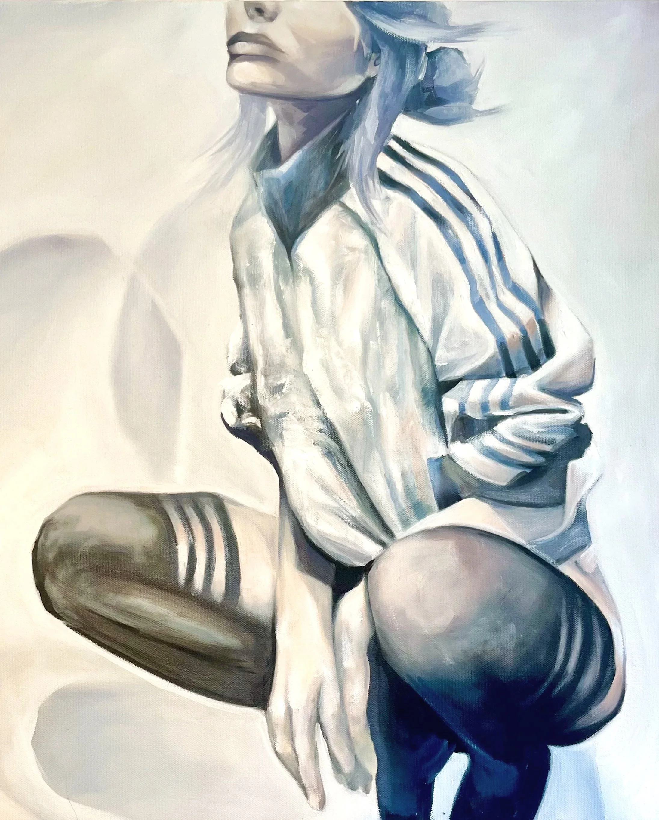 Where is my mind - 24" x 36" Oil Painting