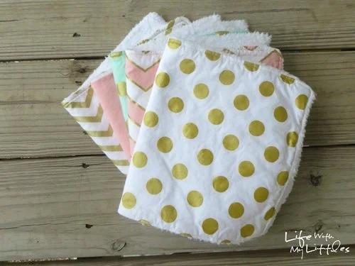 Cotton Cuts Makes Burp Clothes for Military Families via Operation Shower