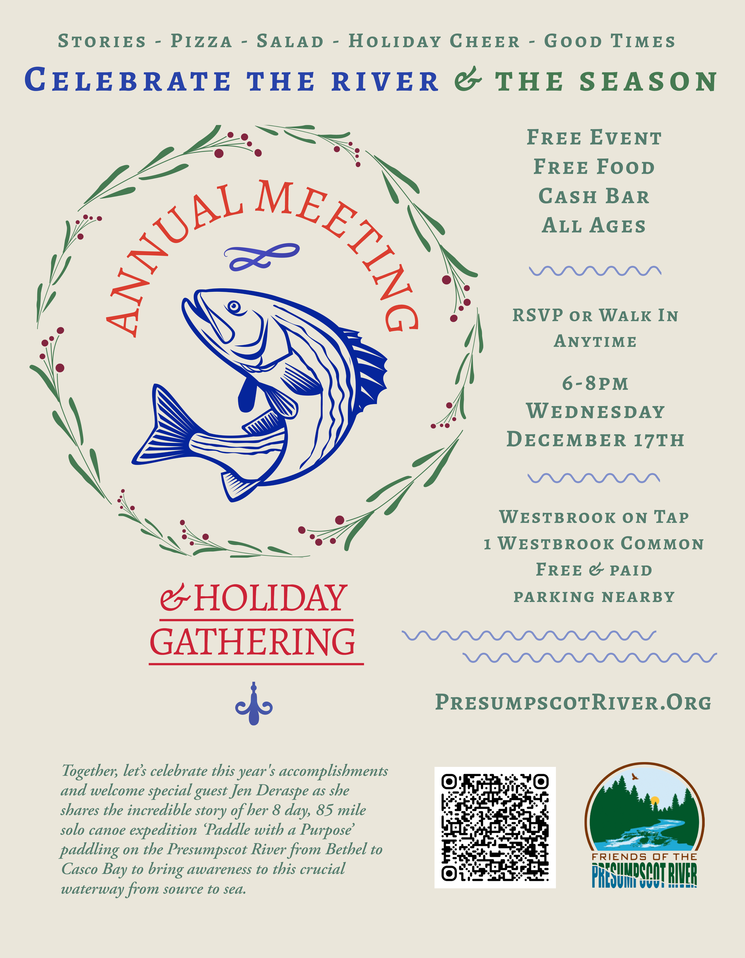 Annual Meeting &amp; Celebration @ Westbrook on Tap