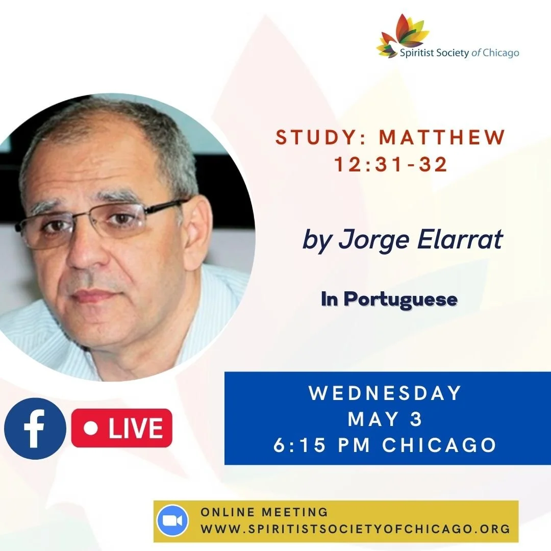 Special Talk: Matthew 12:32-32 - by Jorge Elarrat (In Portuguese)
