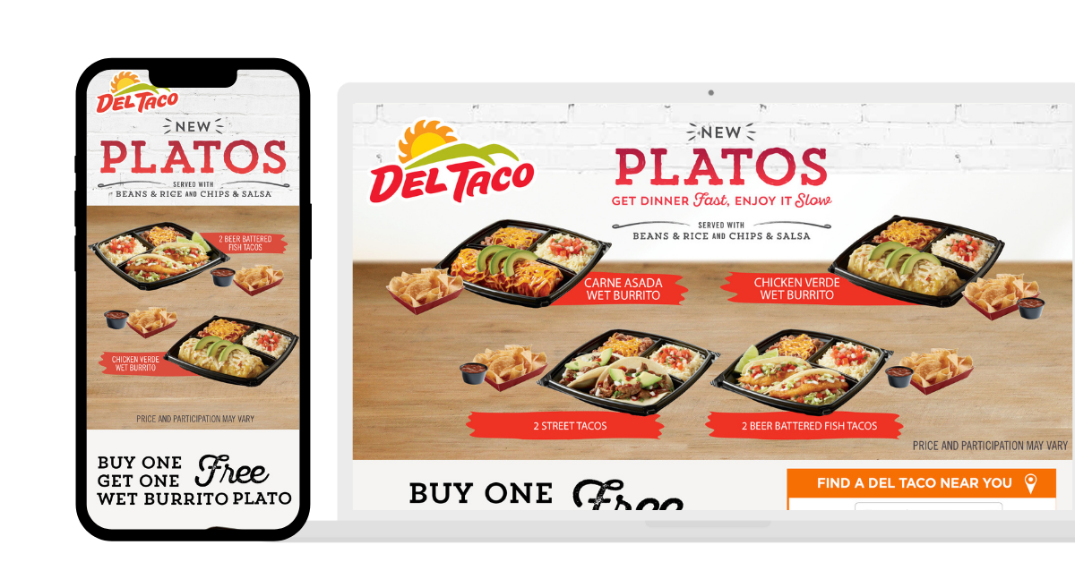 Del Taco New Platos