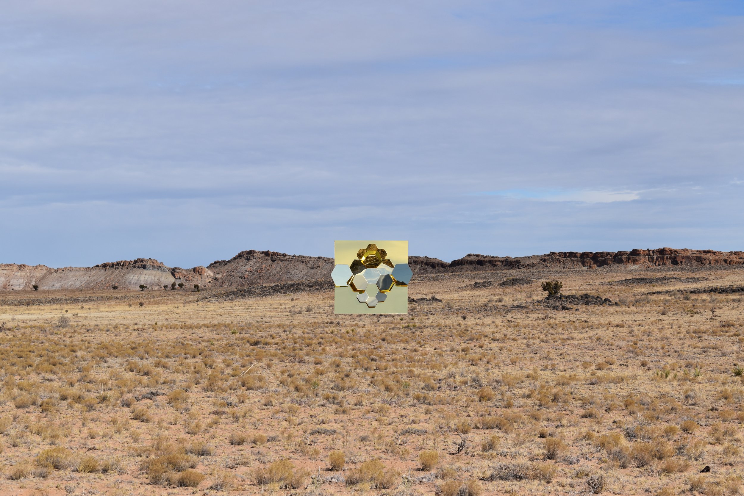Mirror study, Valencia County, New Mexico, 2021