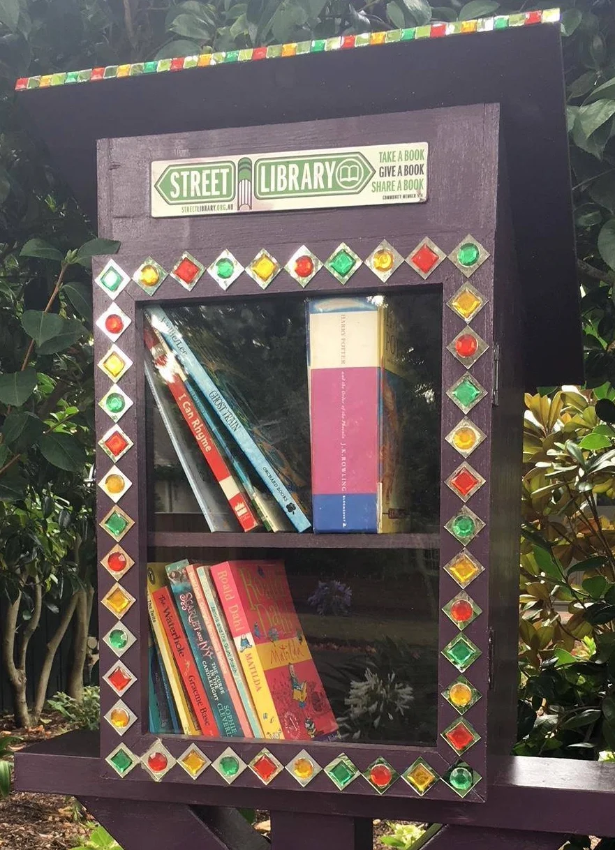 A Street Library named " Dumbledore "!