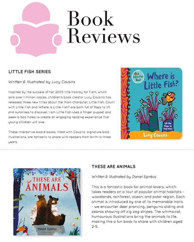 The April issue of @mychildmag is now online! Check out our latest round of book reviews, as well as fabulous feature articles and the best fashion and home decor for kids.