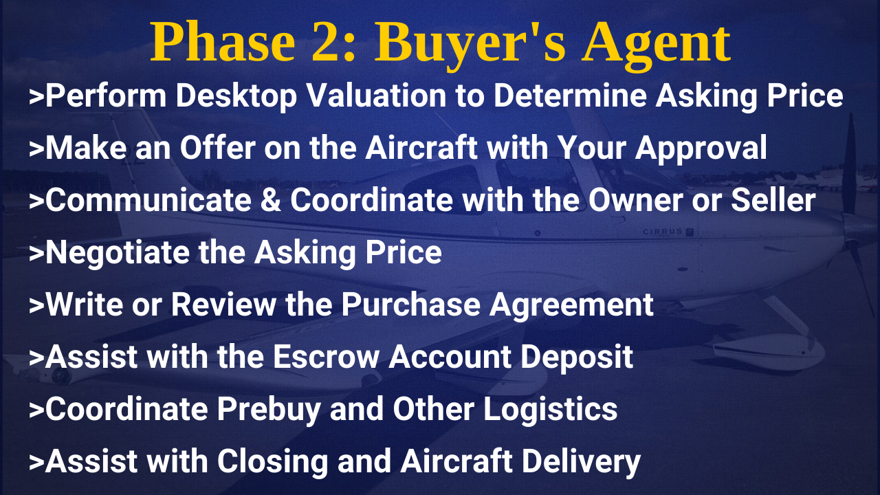 Buying an Airplane? Aircraft Buyer's Agent