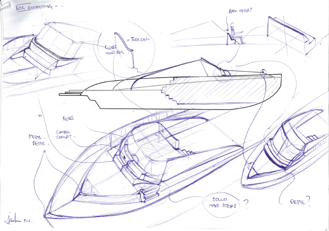 Drawing, Rendering &amp; Process sketches 