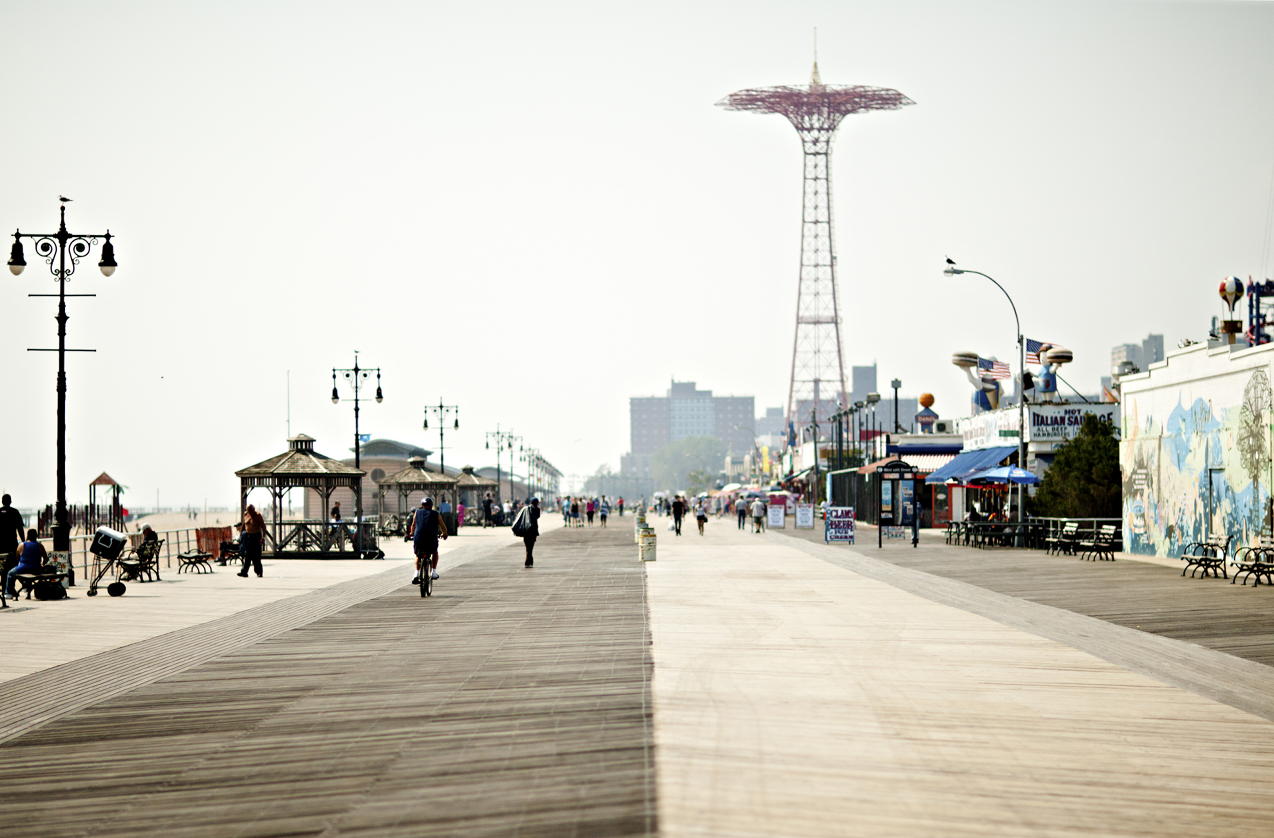 boardwalk, coney island