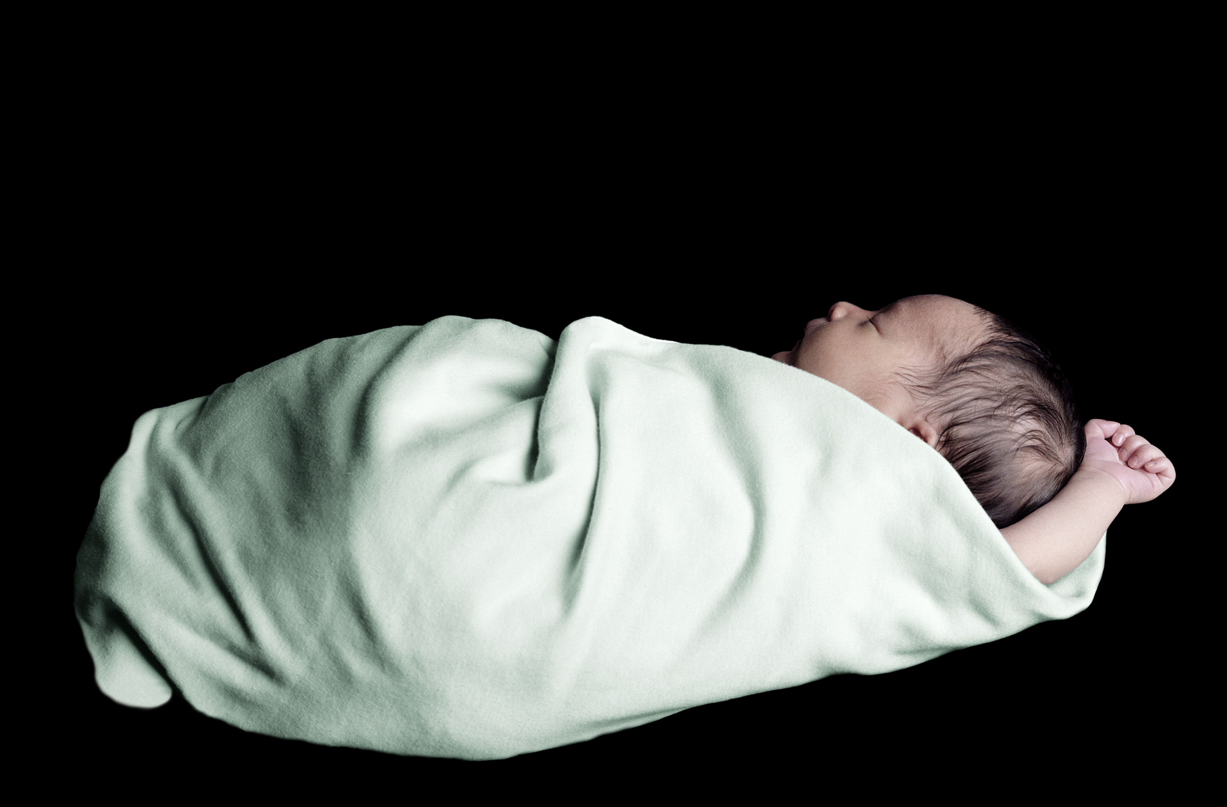 sleeping infant