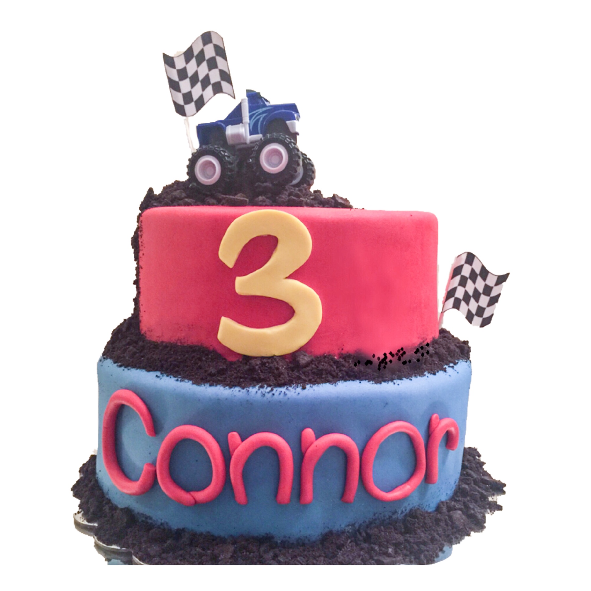 Monster Truck Cake