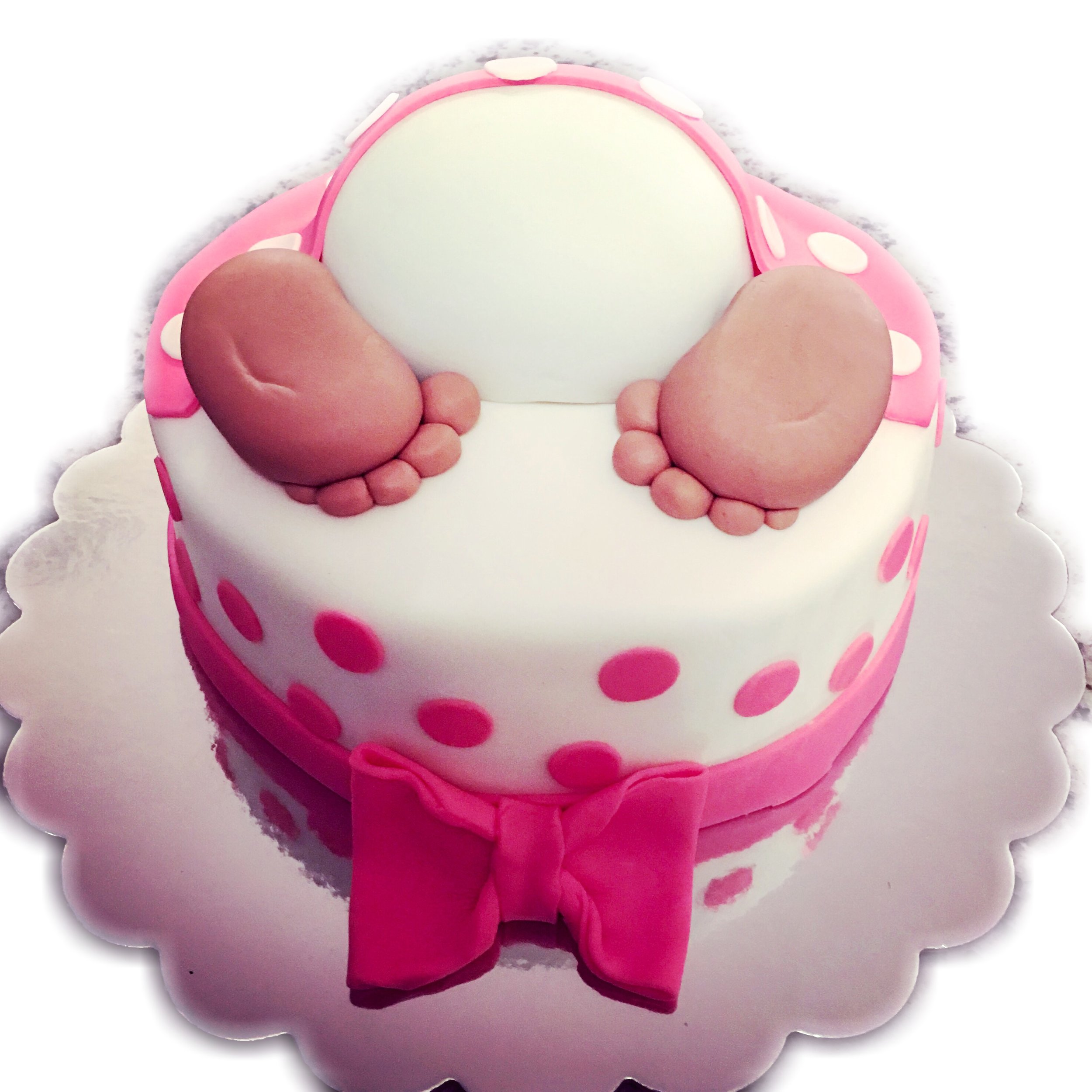 Baby Bottom Cake