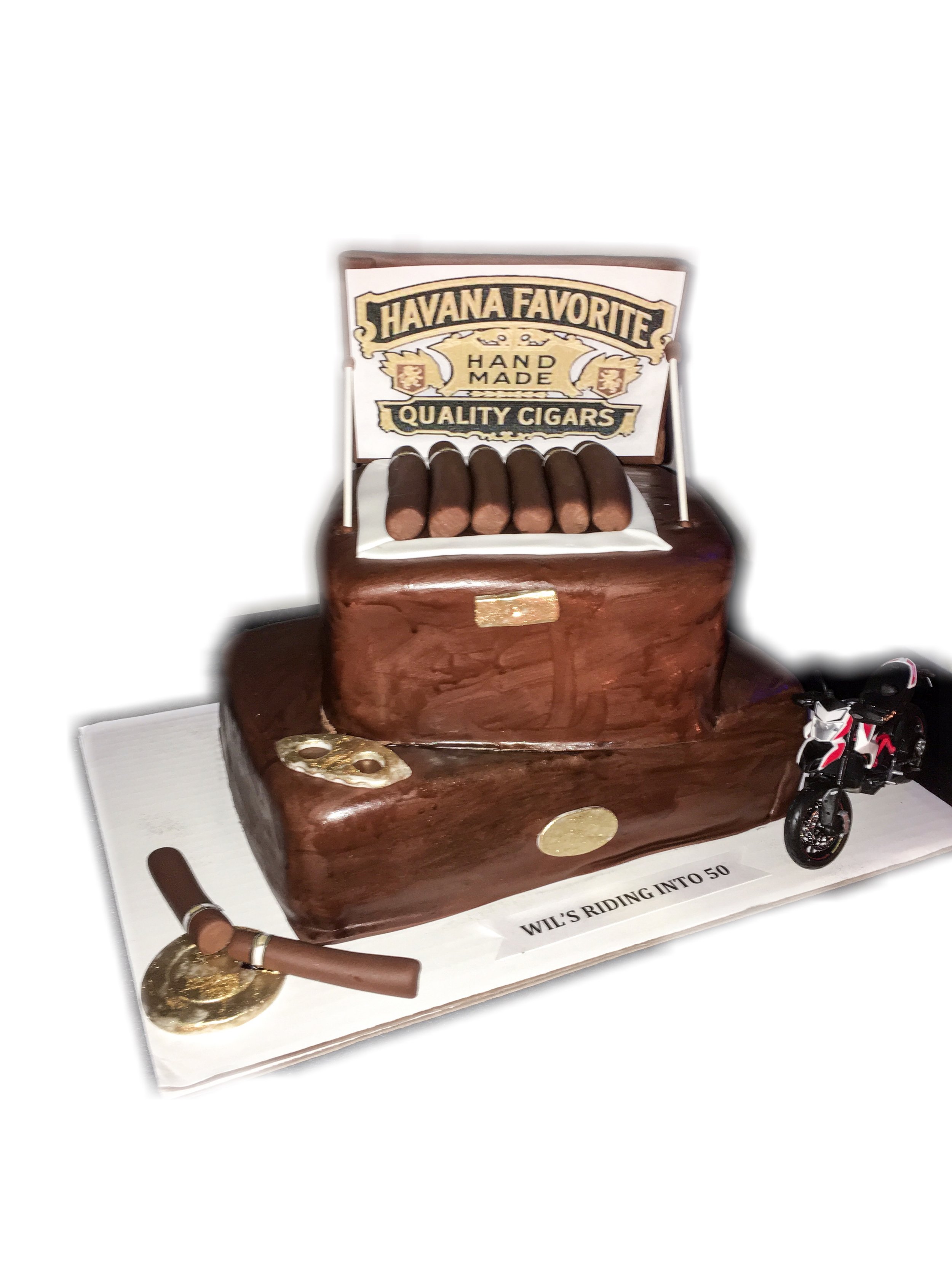 Cigar Box Cake