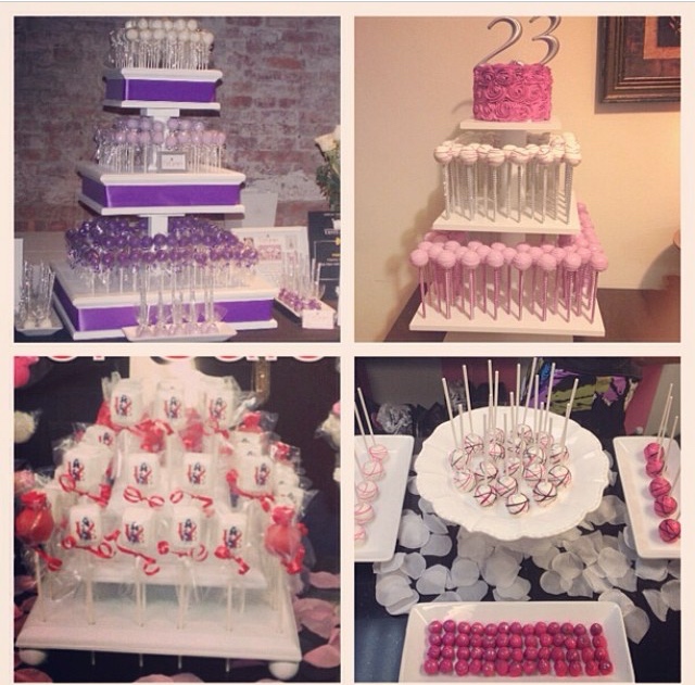 Cake pop stands