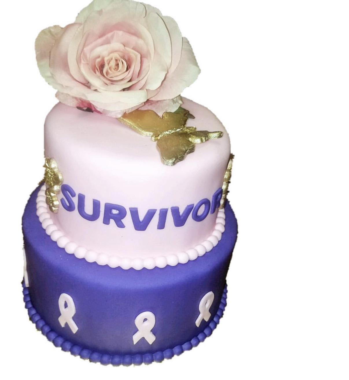 Breast Cancer Survivor Cake