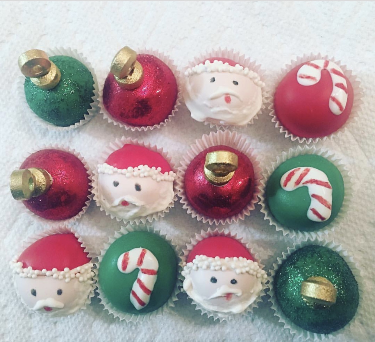 Christmas Cake bites