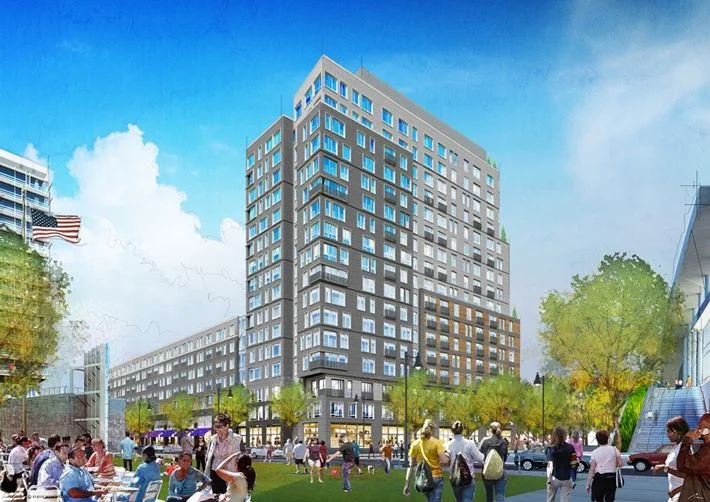 Residential development with 295 units for 2018 opening.