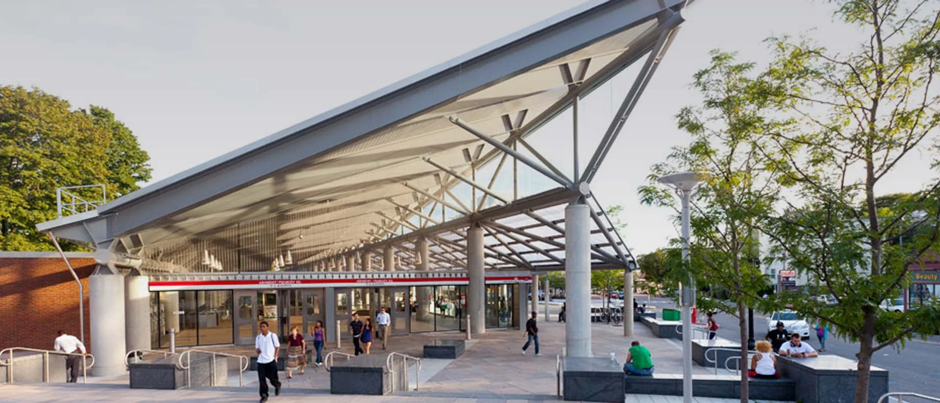 Ashmont Station, Dorchester, MA.
