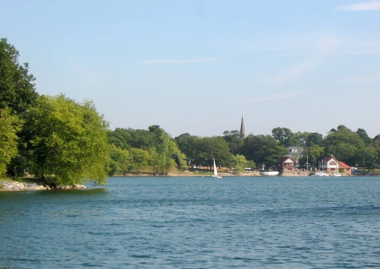 Jamaica Pond, Jamaica Plain, MA.