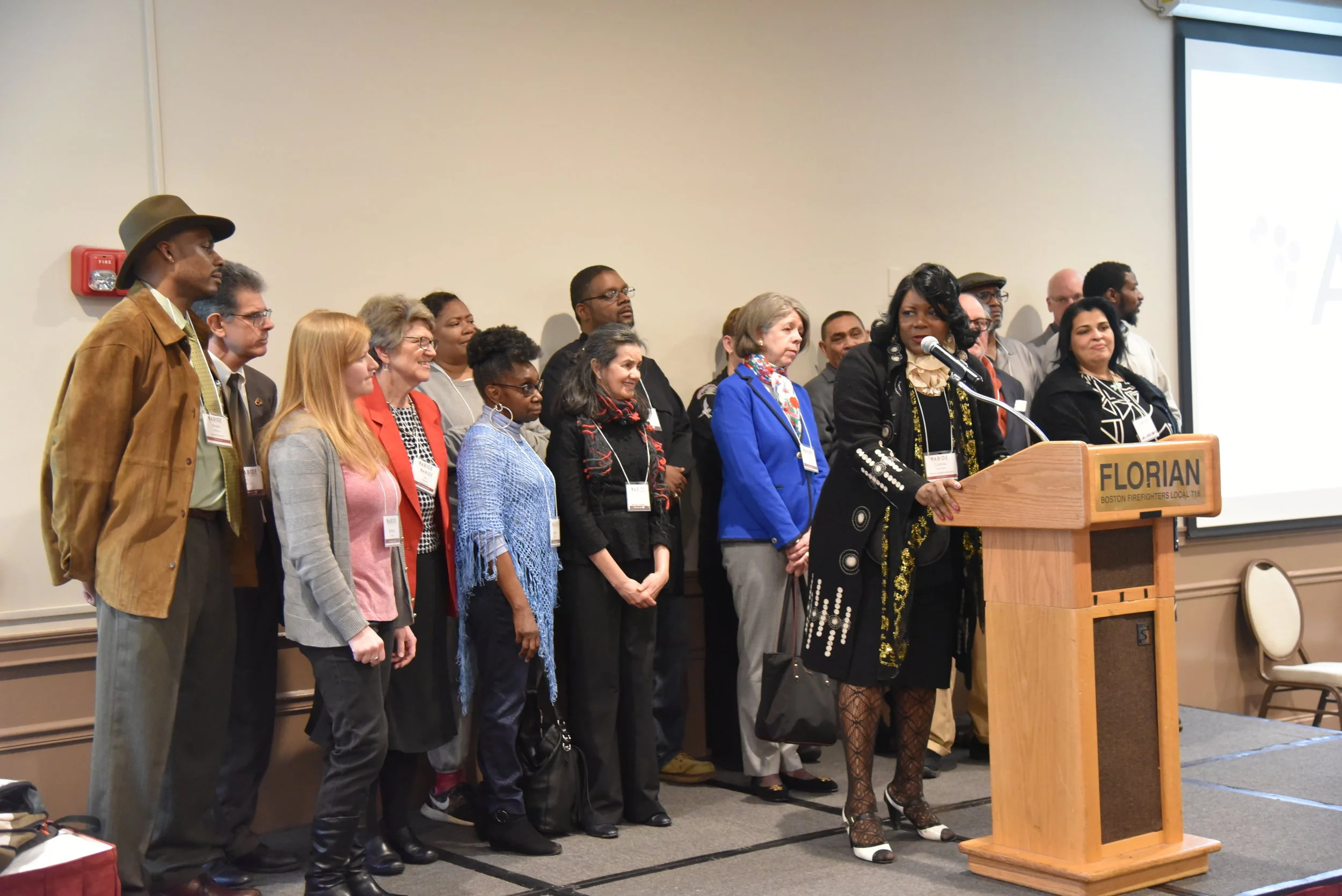 Rev. Cynthia Hymes-Bell, Director, and team representing Starlight Ministries.