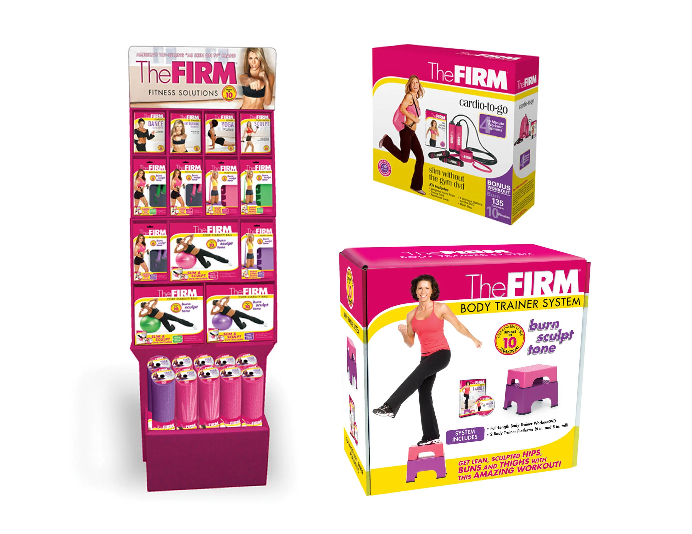 The Firm Floor Display, Retail Box