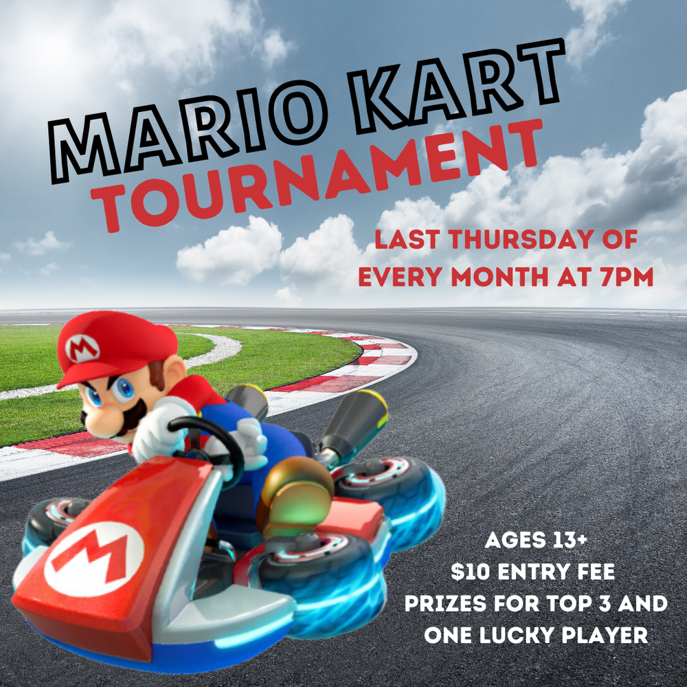 Mario Kart 8 Tournament - December 28th — Deacon Baldy's Bar