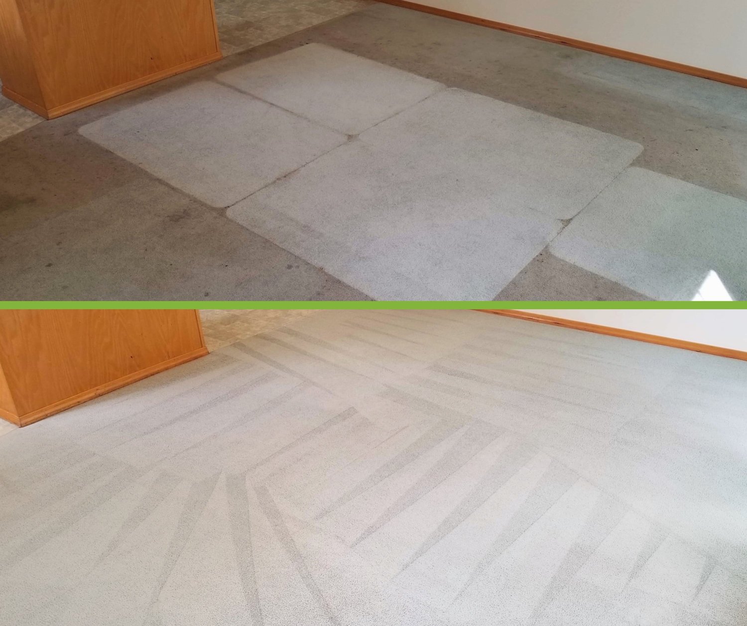 Professional Carpet Cleaning Before and After