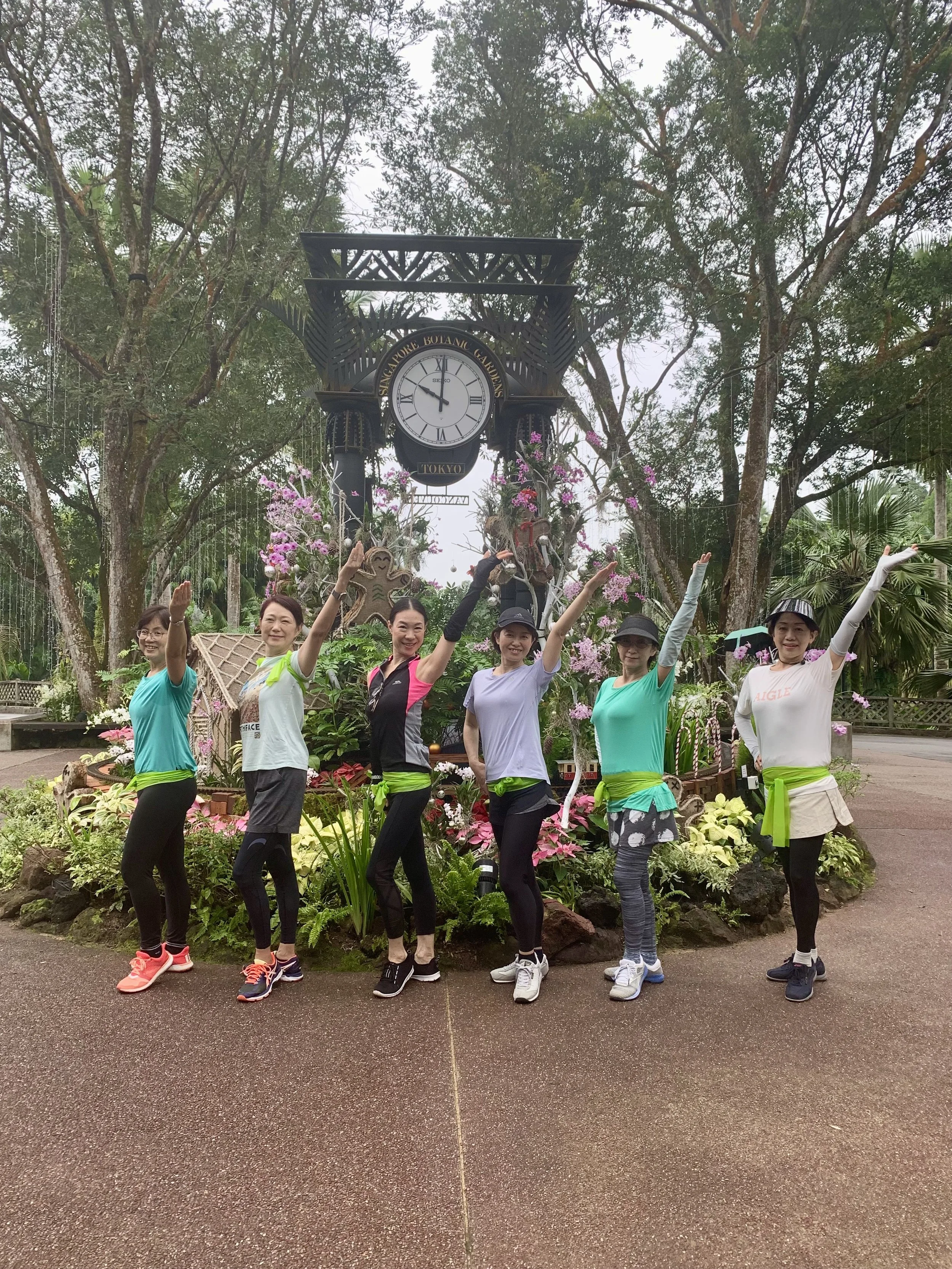 『美姿勢ウォーキング 』in シンガポール!!