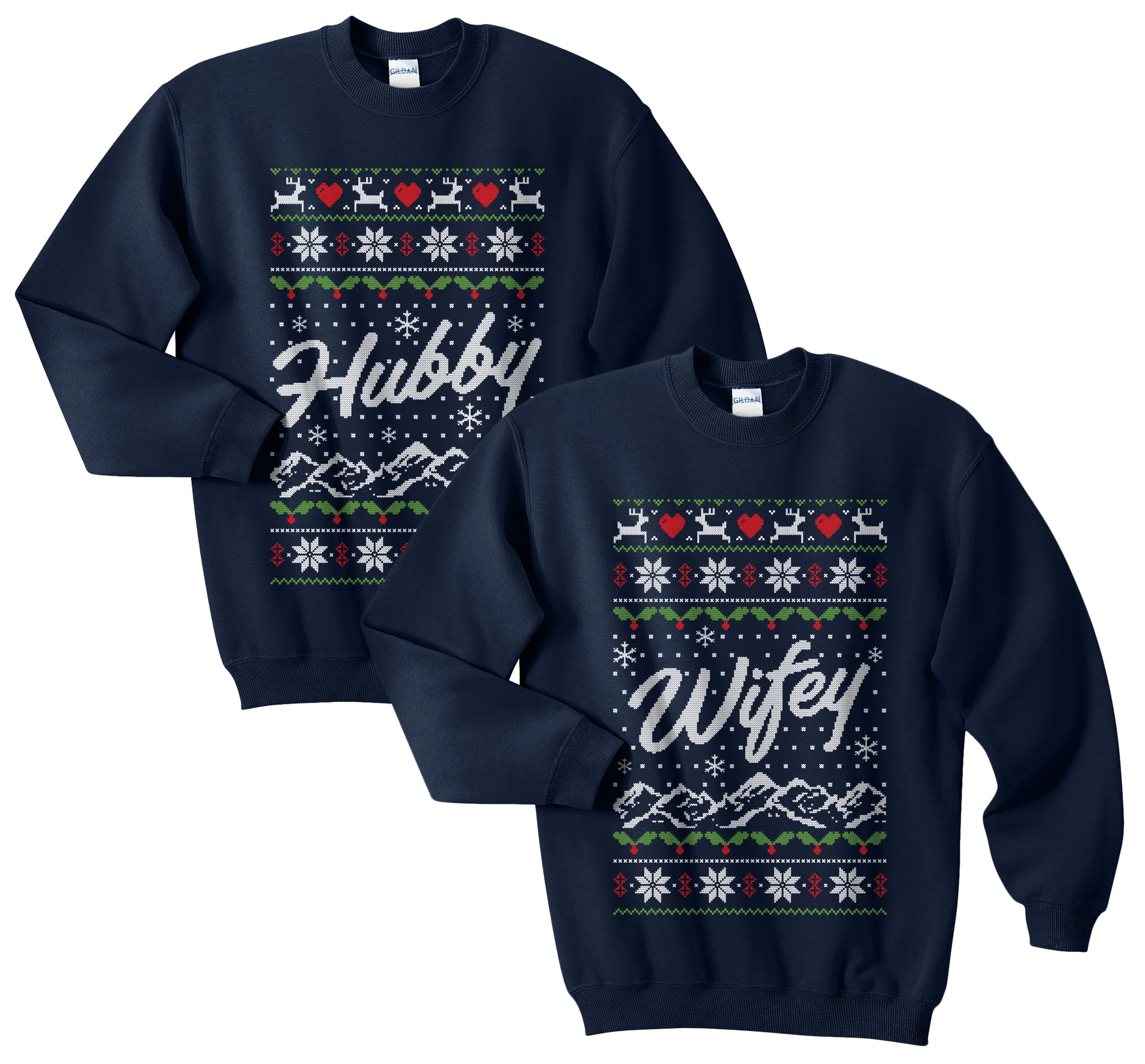 Hubby / Wifey Matching Sweaters — UGER 