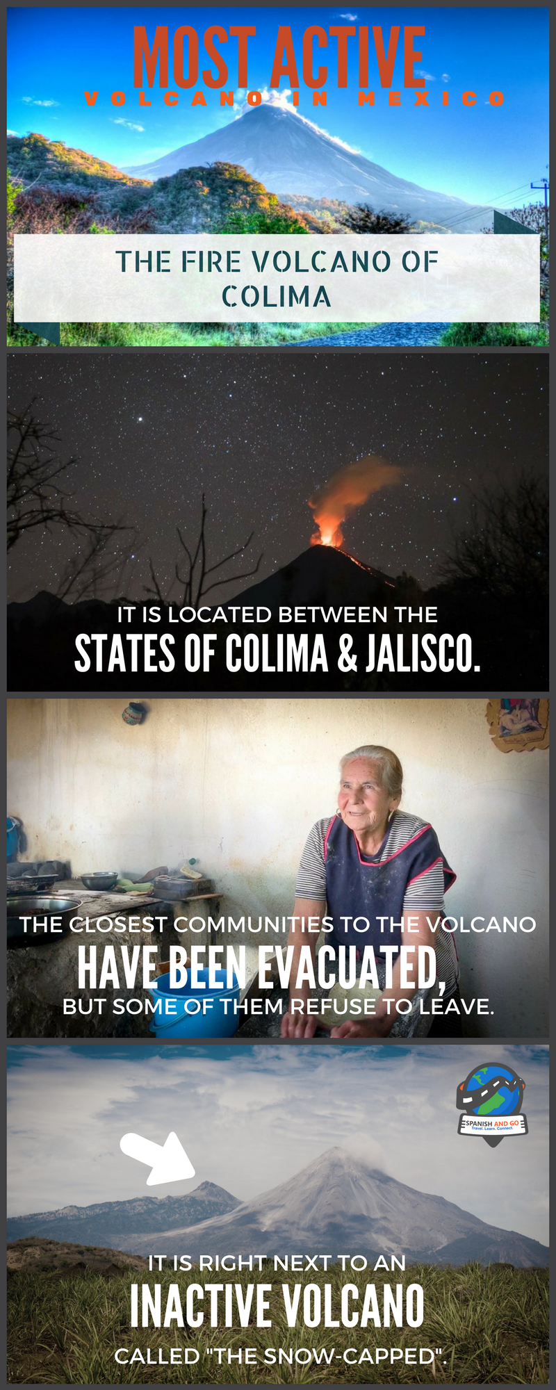 This is the Most Active Volcano in Mexico.