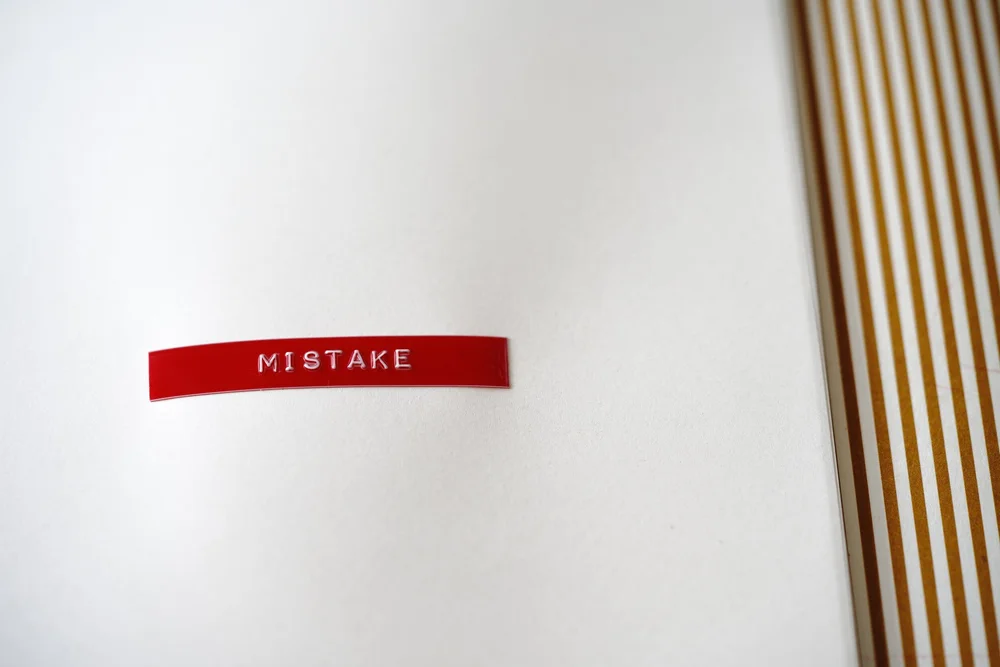 By assessing your mistakes, you learn from them.