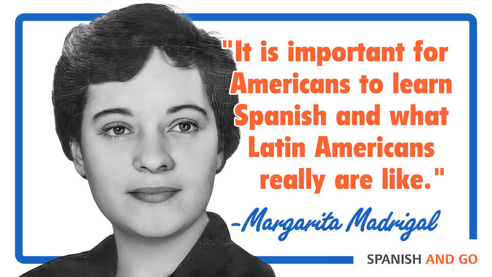 Margarita Madrigal was undoubtedly one of the best language teachers of all time, and her books remain popular to this day. Madrigal’s Magic Key to Spanish remains one of the best Spanish books for beginners.